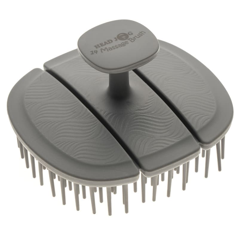 HEAD JOG BRUSH - 14 - Massage Brush Charcoal