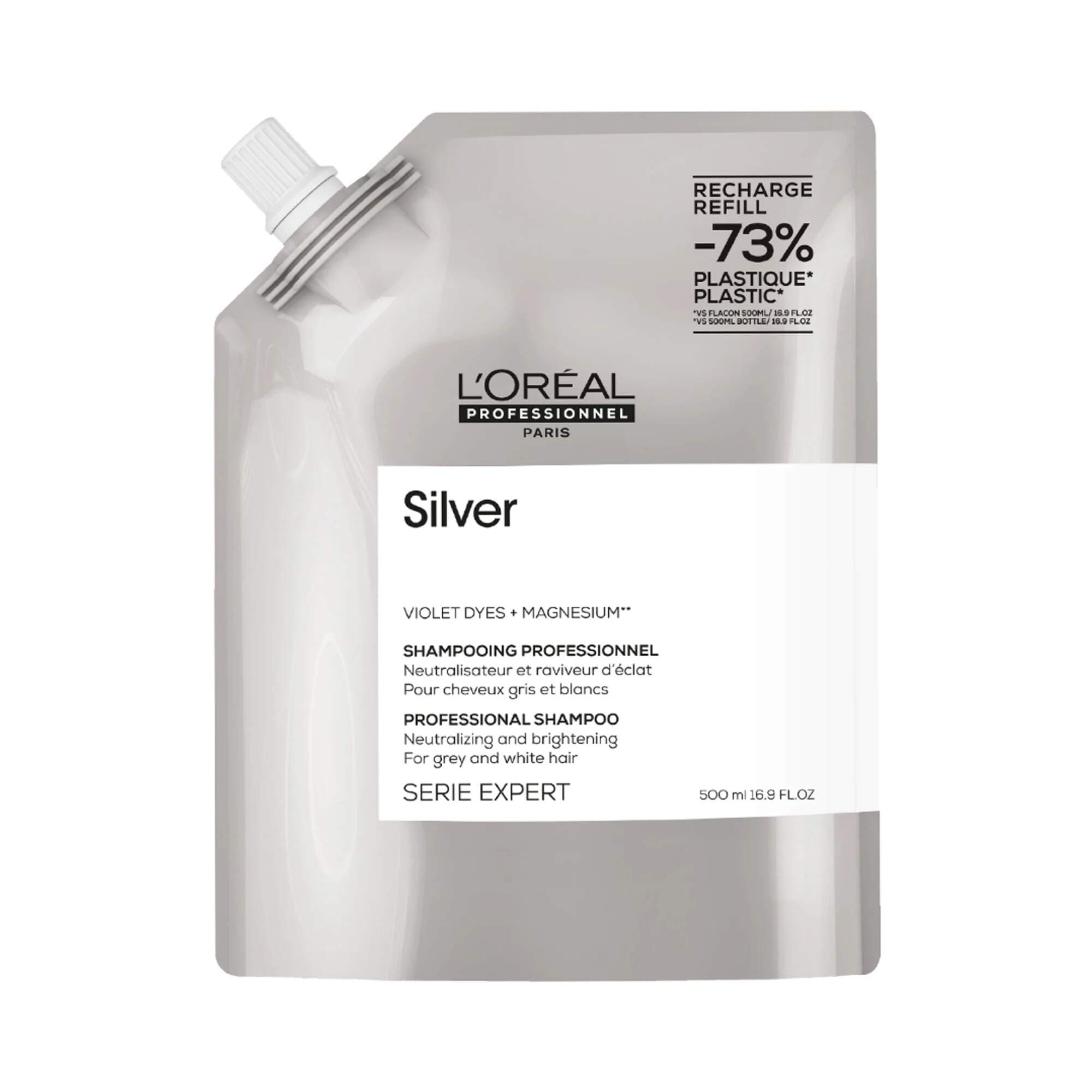 Serie Expert - Silver - Shampoo - 500ml REFILL