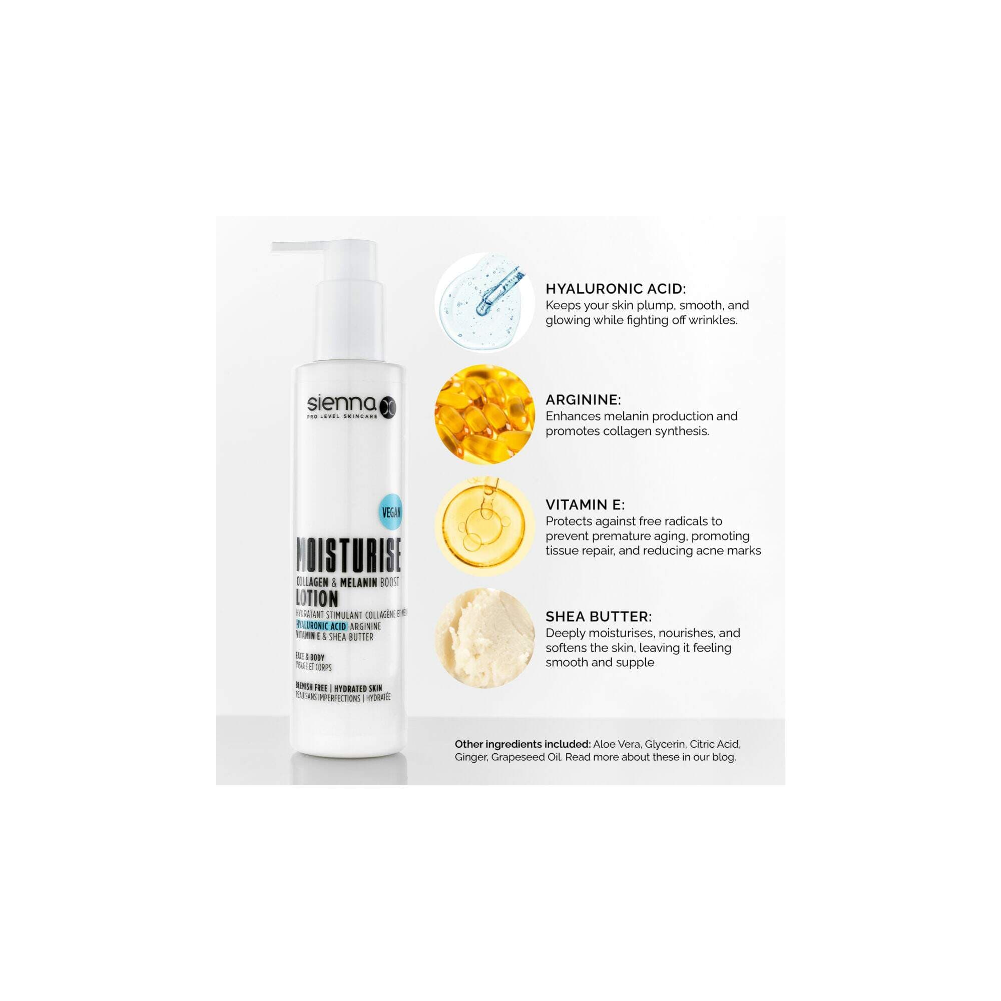 SIENNA X TAN - RETAIL - Bath & Body Lotion - 200ml - Image 2