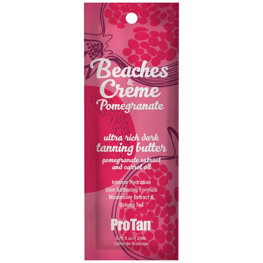 Pro Tan - Beaches & Creme - Sachets - Pomegranate