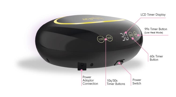 HALO LAMP - LED Advanced Lamp Wired (Black/Gold)