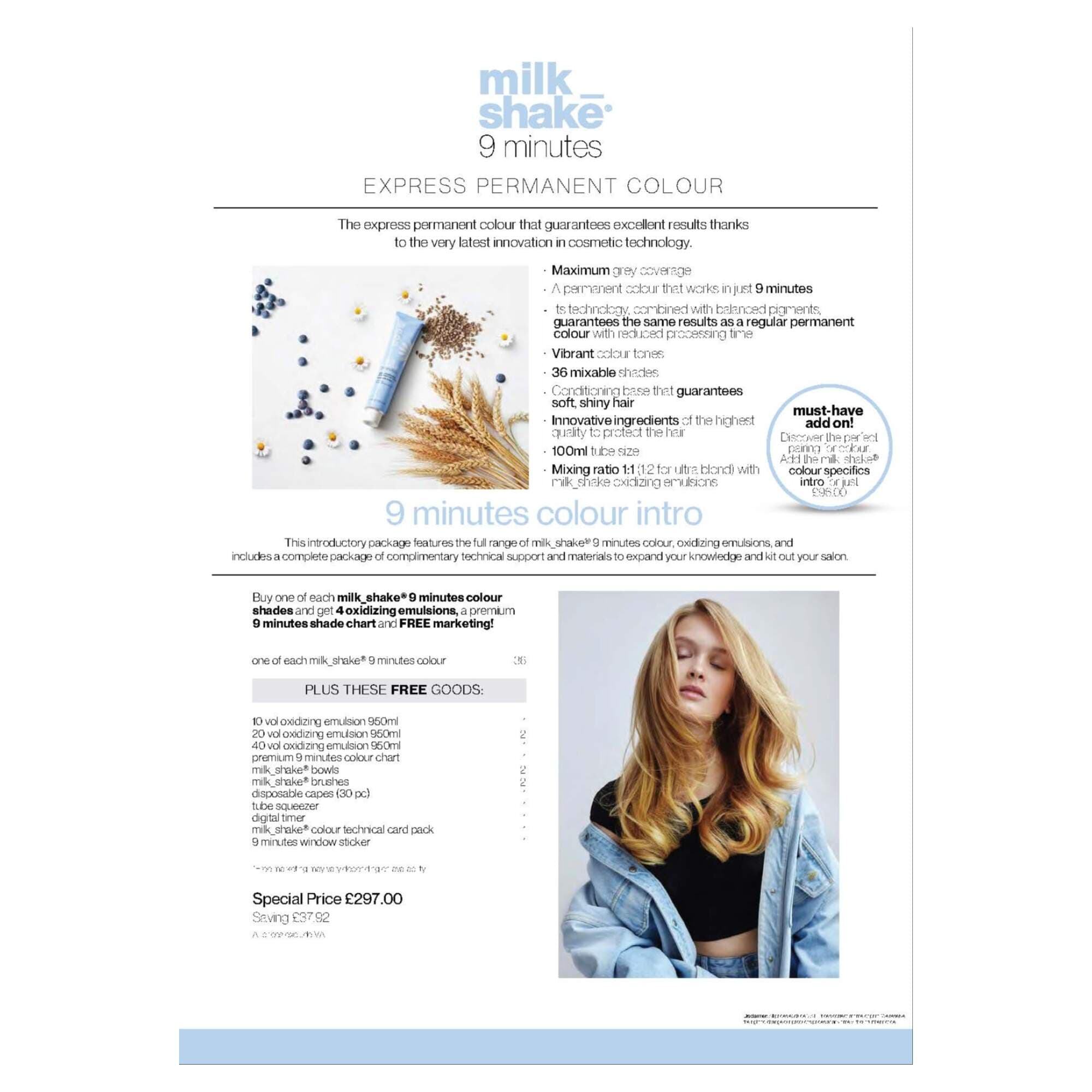 Milk Shake -- INTRO - 9 Minutes Colour '25