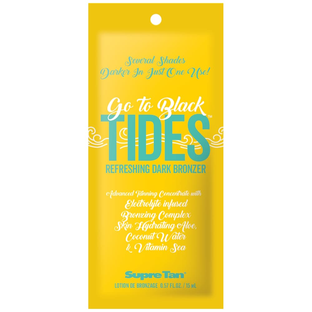 Supre Tan - Go To Black - Sachet - Tides