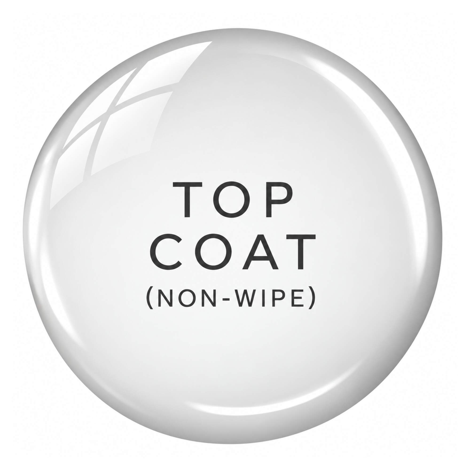 HALO GEL POLISH -- Top Coat Non Wipe 8ml (HEMA Free) - Image 2