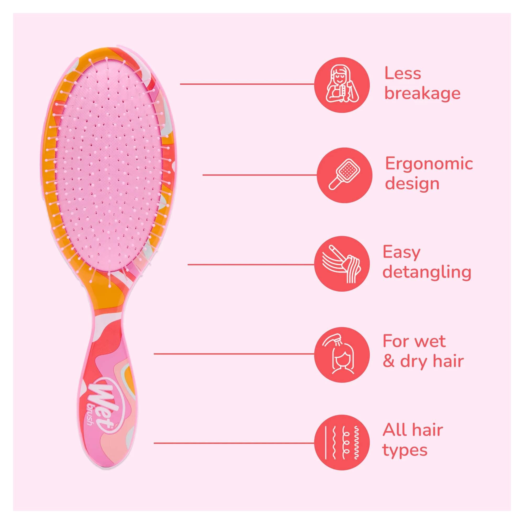 Wet Brush - Original Detangler (Endless Summer) - Ice Cream - Image 3