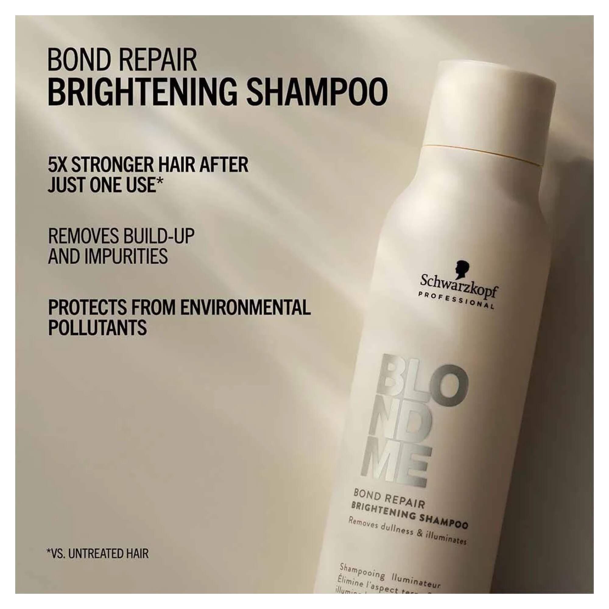 BLONDME - CARE - Bond Repair Brightening Shampoo - 300ml - Image 2