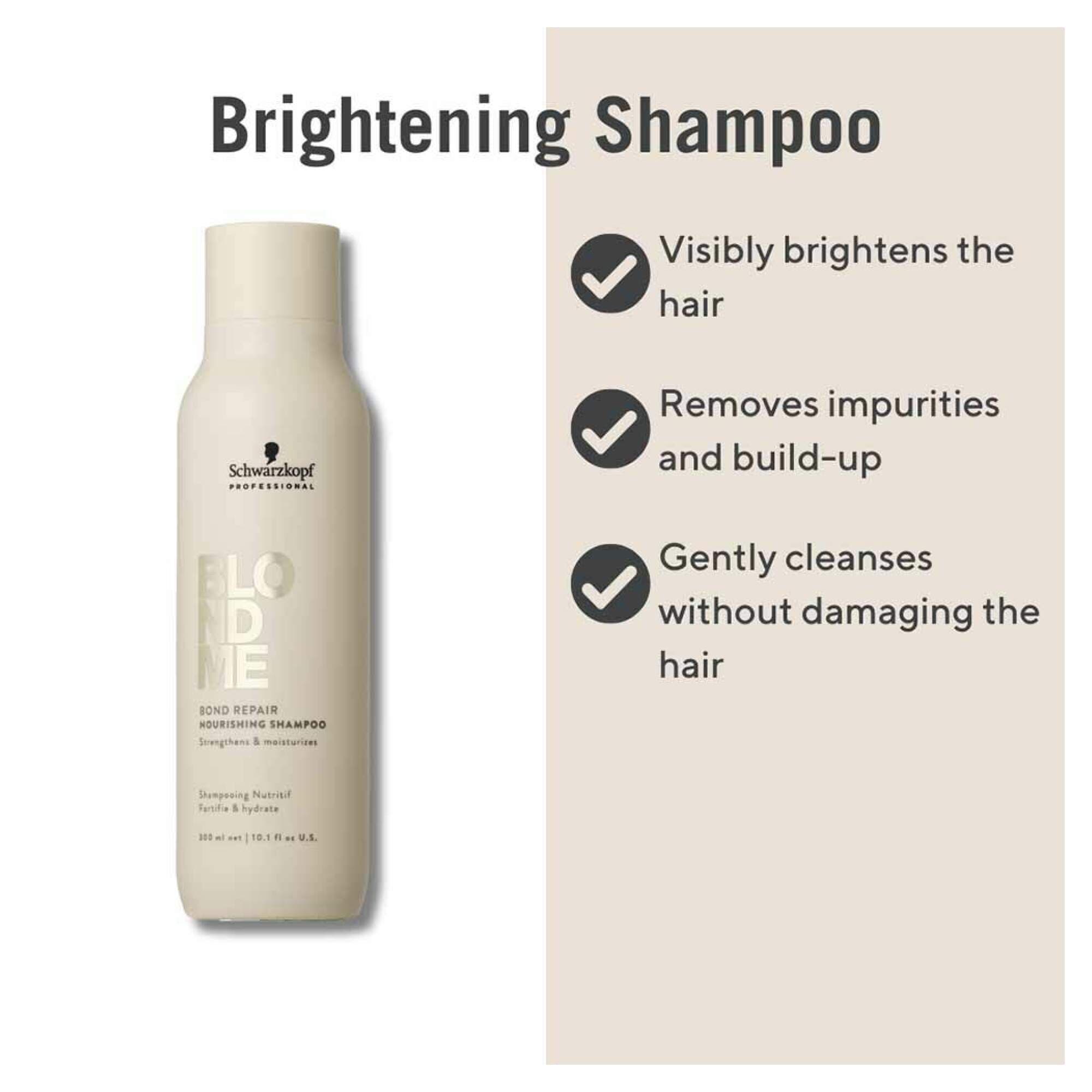 BLONDME - CARE - Bond Repair Brightening Shampoo - 300ml - Image 3