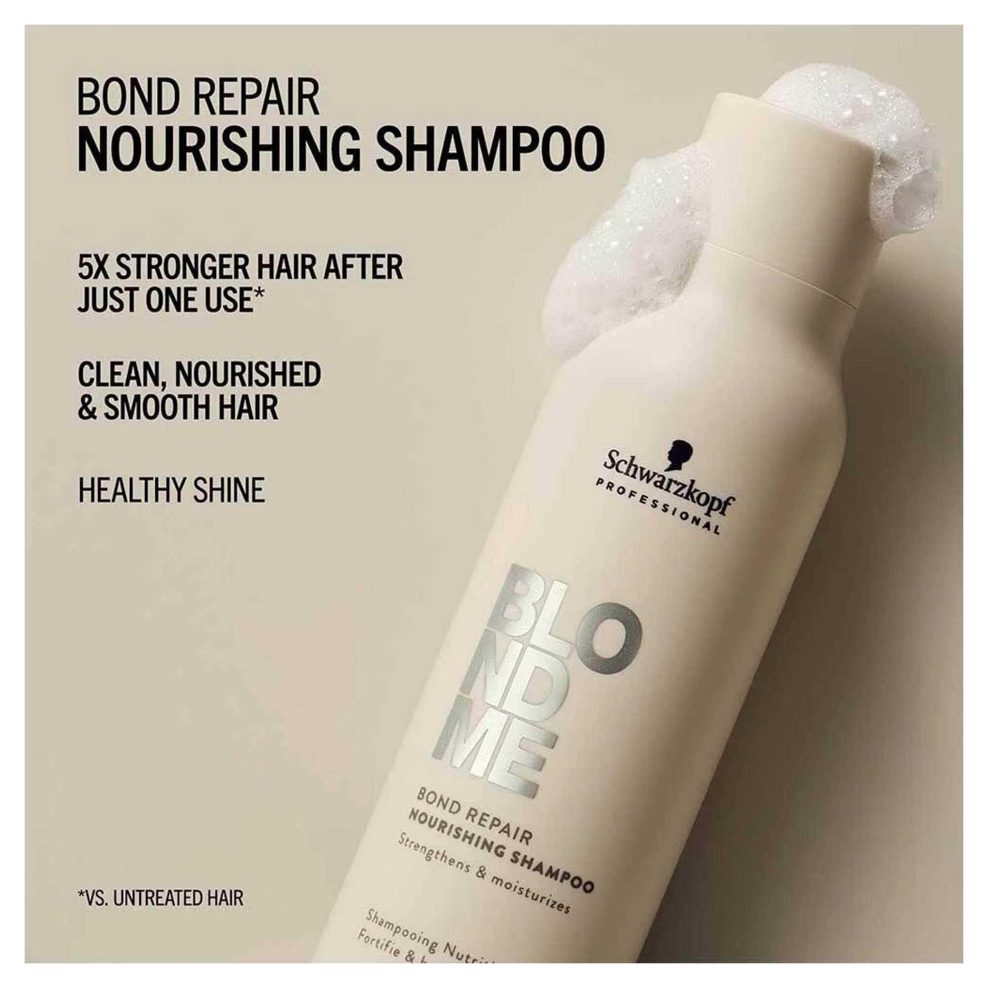 BLONDME - CARE - Bond Repair Nourishing Shampoo - 300ml - Image 2