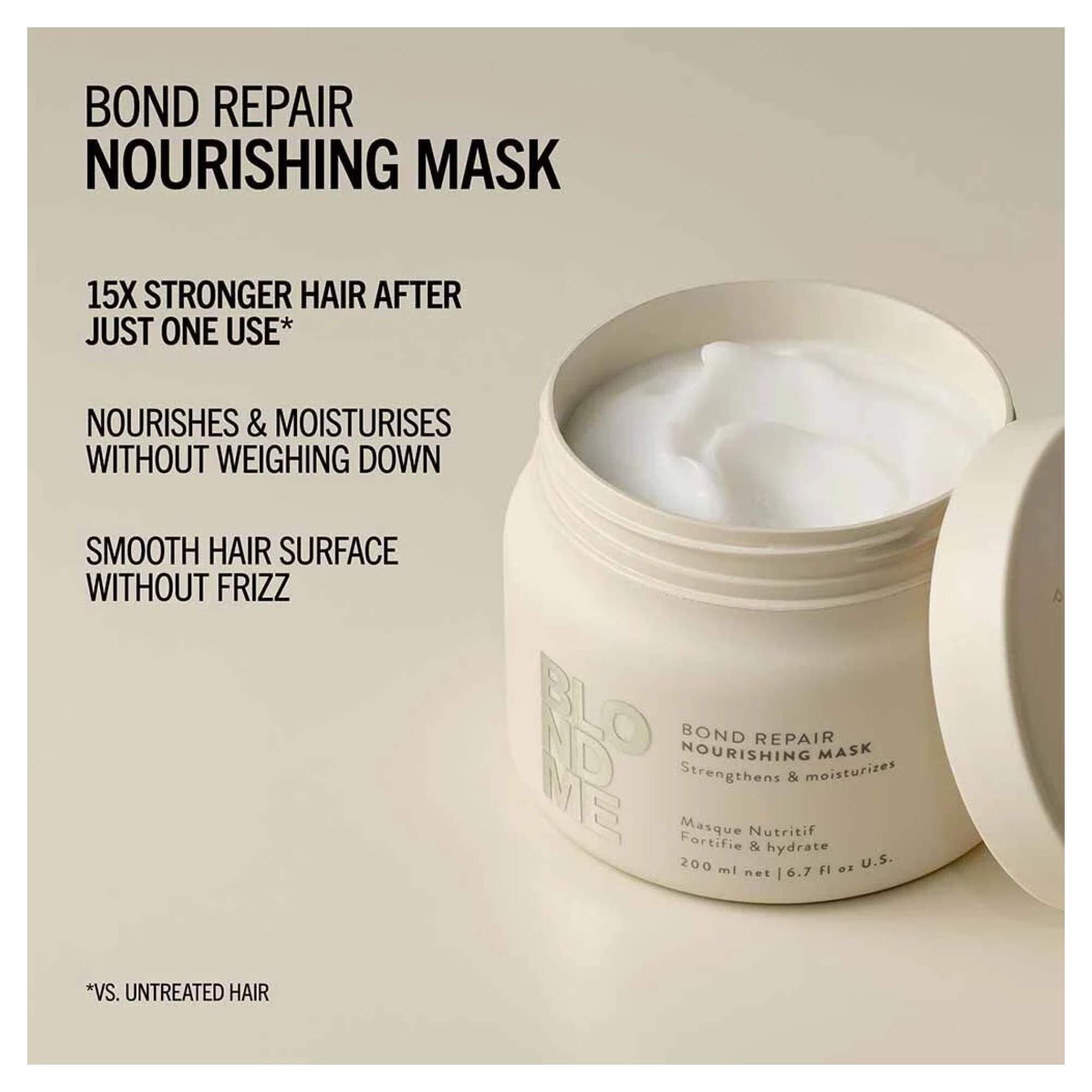 BLONDME - CARE - Bond Repair Nourishing Mask - 200ml - Image 2