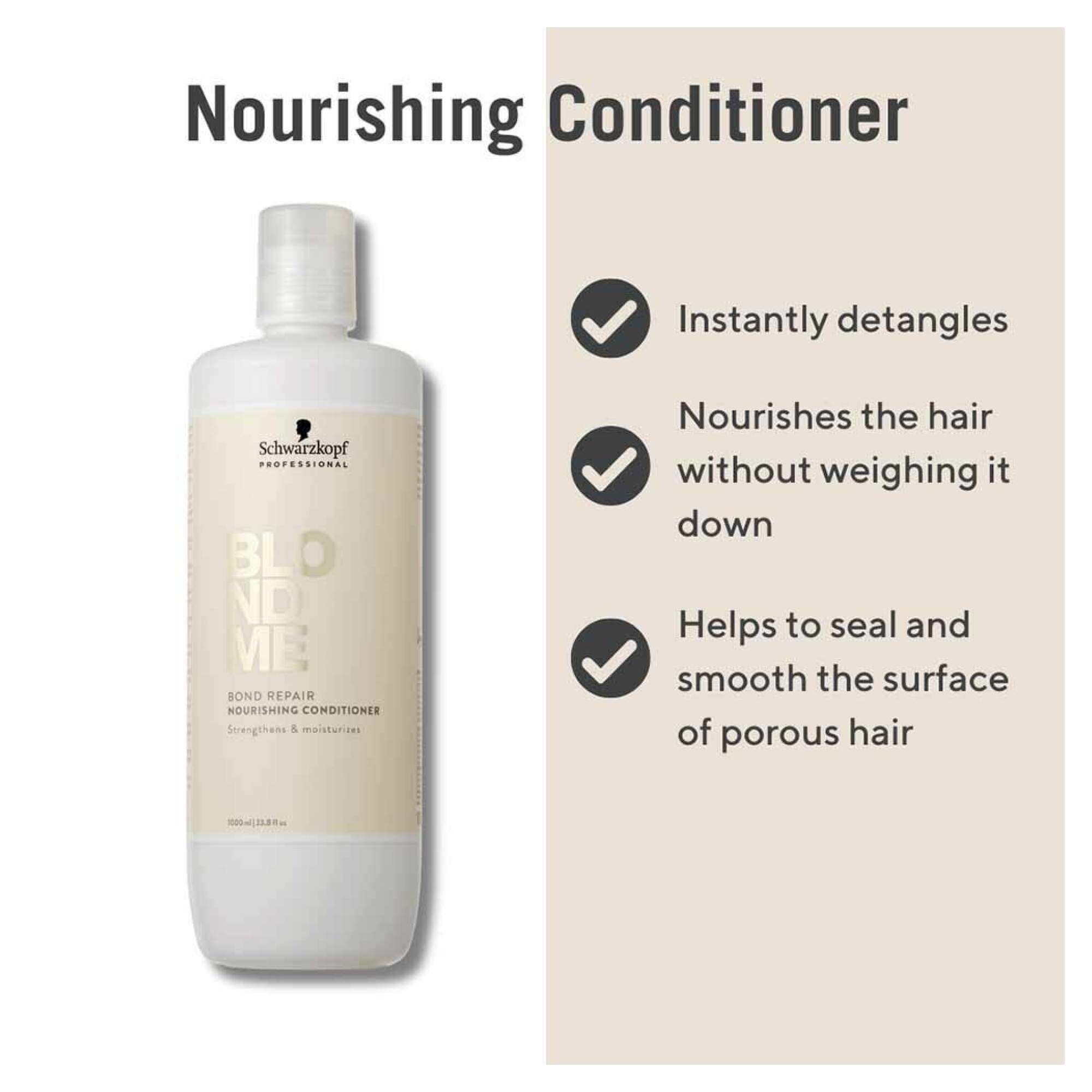 BLONDME - CARE - Bond Repair Nourishing Conditioner - 1000ml - Image 2