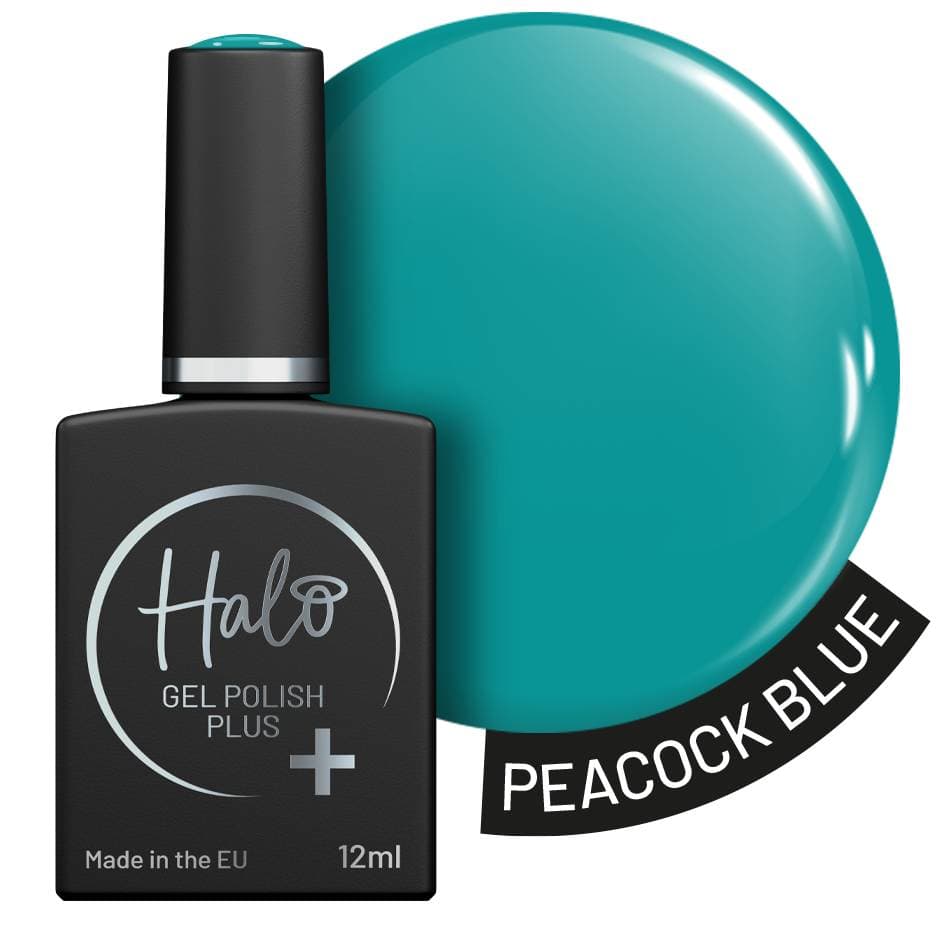 HALO GEL POLISH PLUS - Peacock Blue