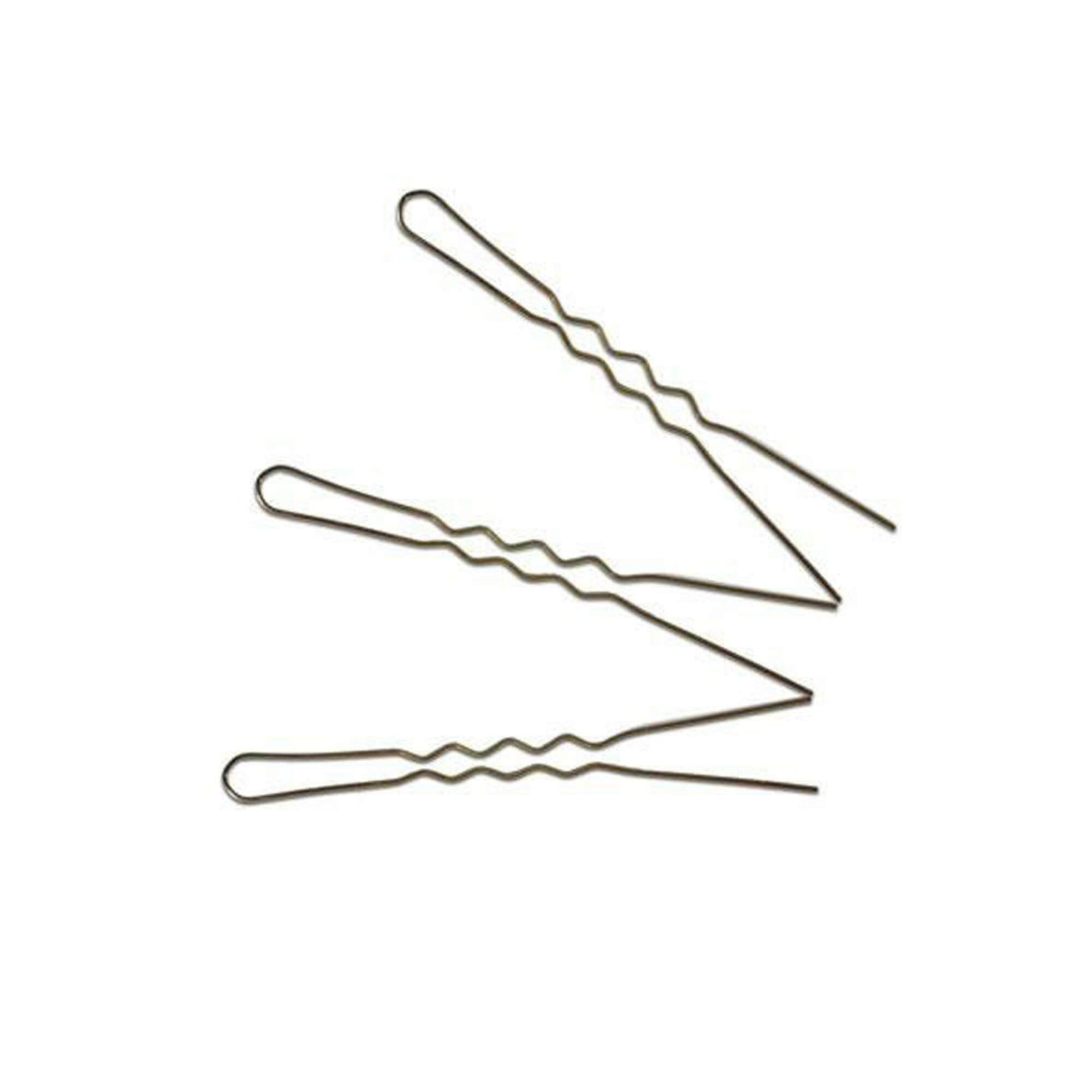 HAIR TOOLS - Pins & Grips - Wave Pins - 2.5" Brown 1000pk