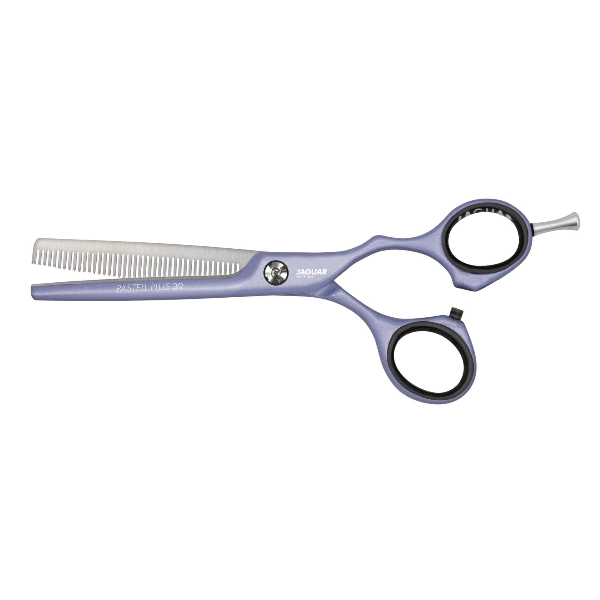 JAGUAR SCISSORS - WHITE LINE - Pastell Plus Crane 5.5" Thinner Lavender