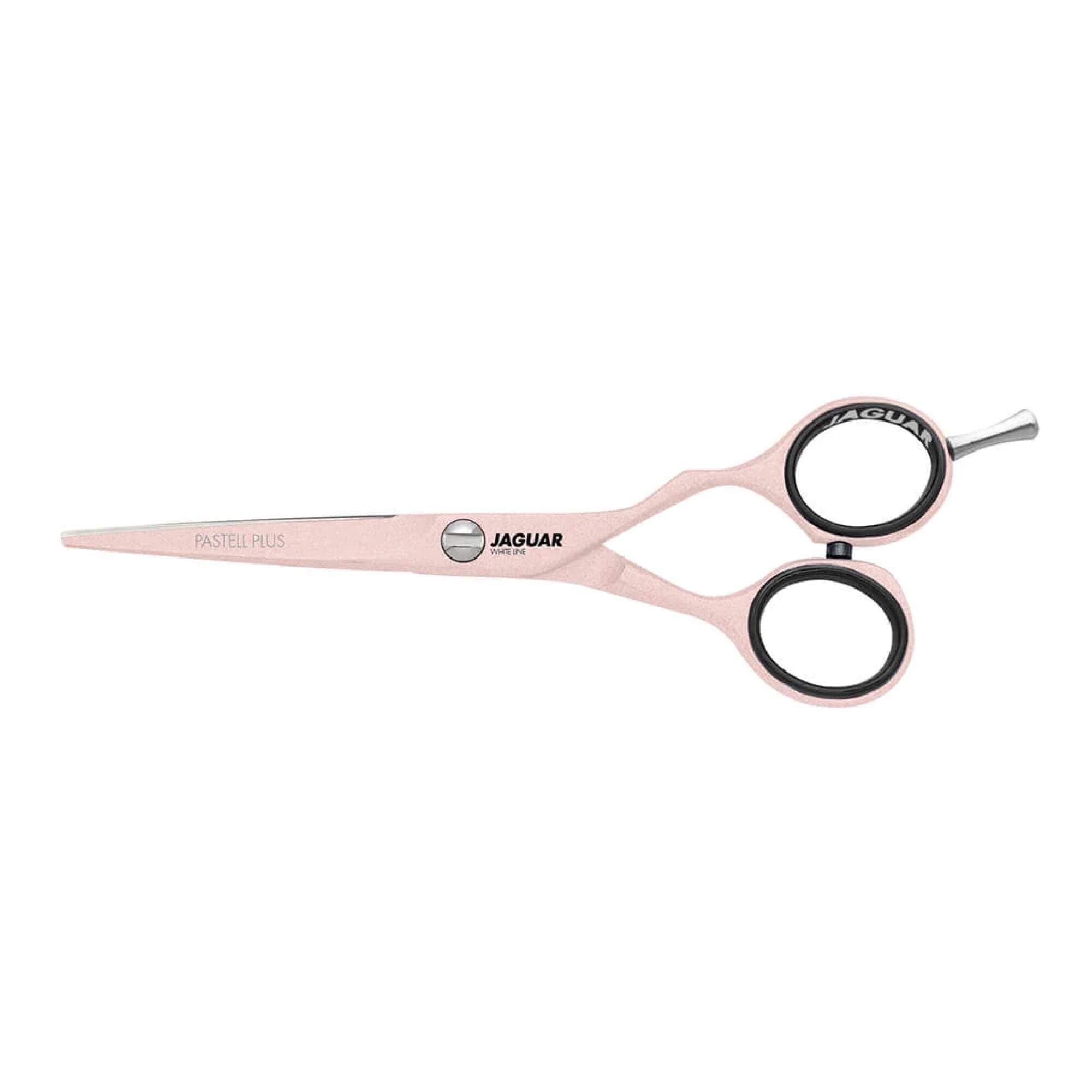 JAGUAR SCISSORS - WHITE LINE - Pastell Plus Offset 5.5" Thinner Rose