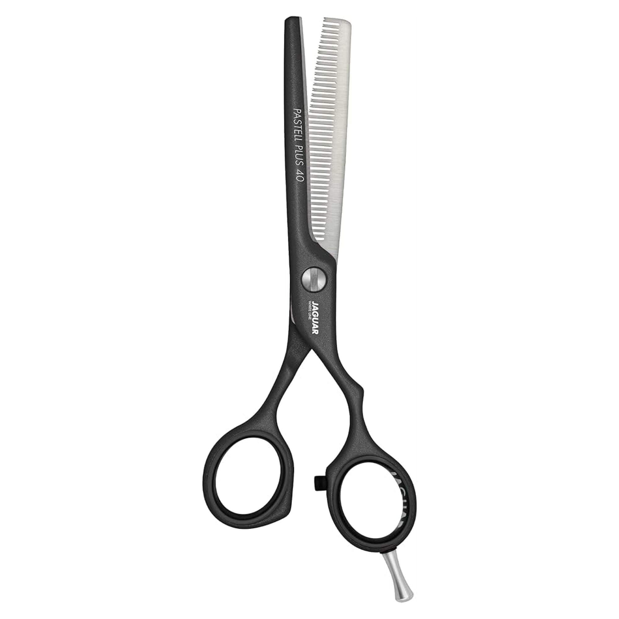 JAGUAR SCISSORS - WHITE LINE - Pastell Plus Offset 5.5" Thinner Lava