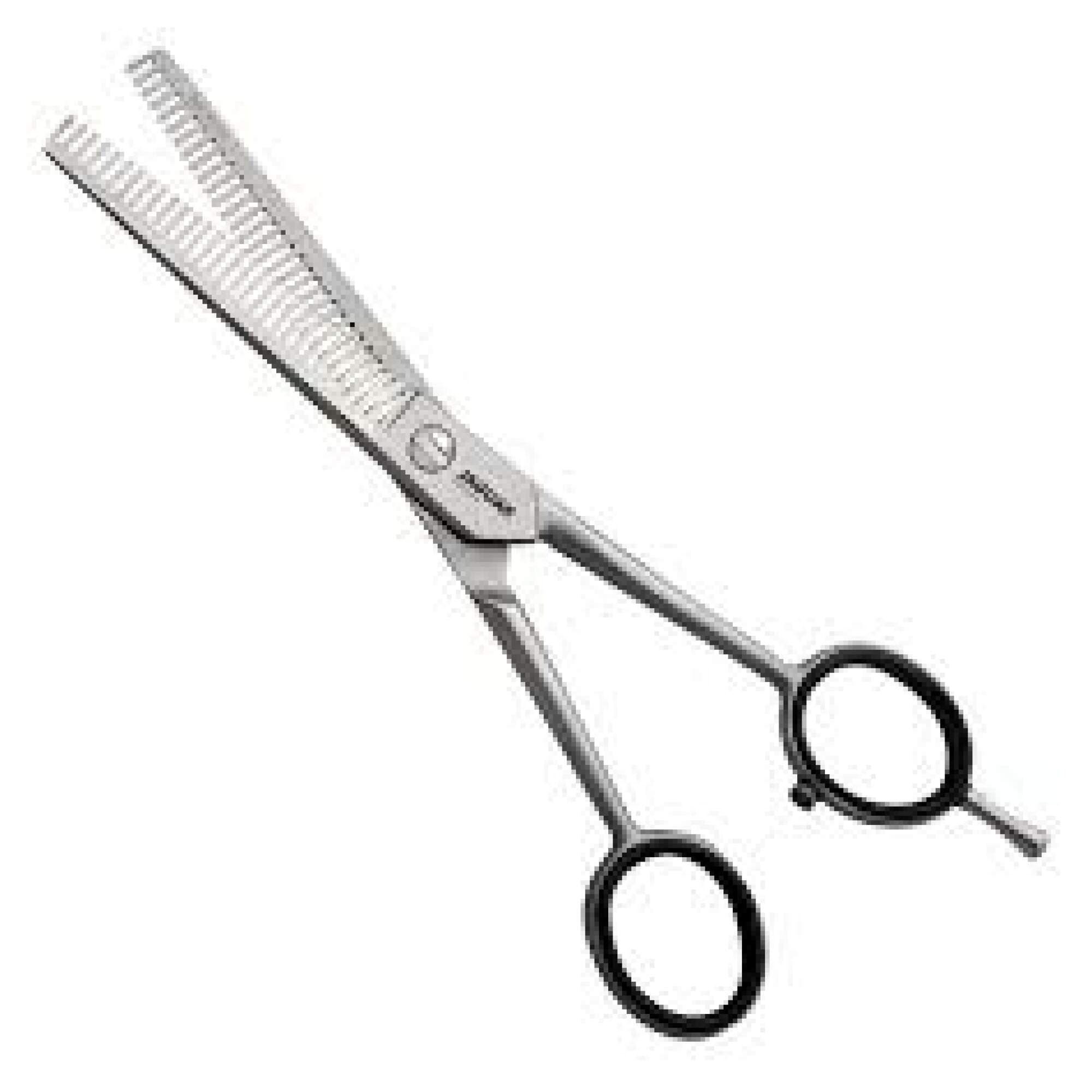 JAGUAR SCISSORS - WHITE LINE - Satin 30/30 Double Teeth Thinner
