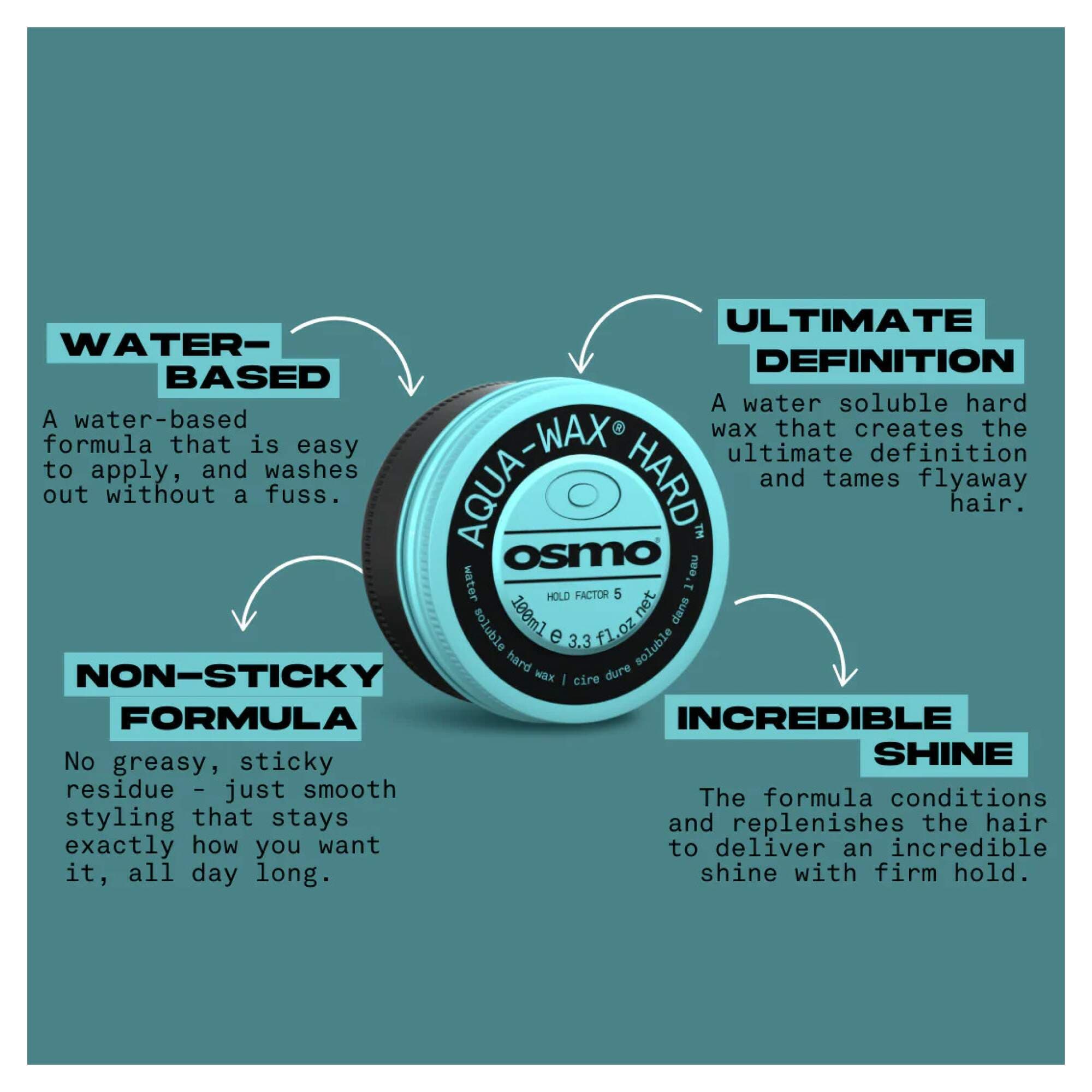 OSMO - Style & Finish - Aqua Wax Hard - Image 2