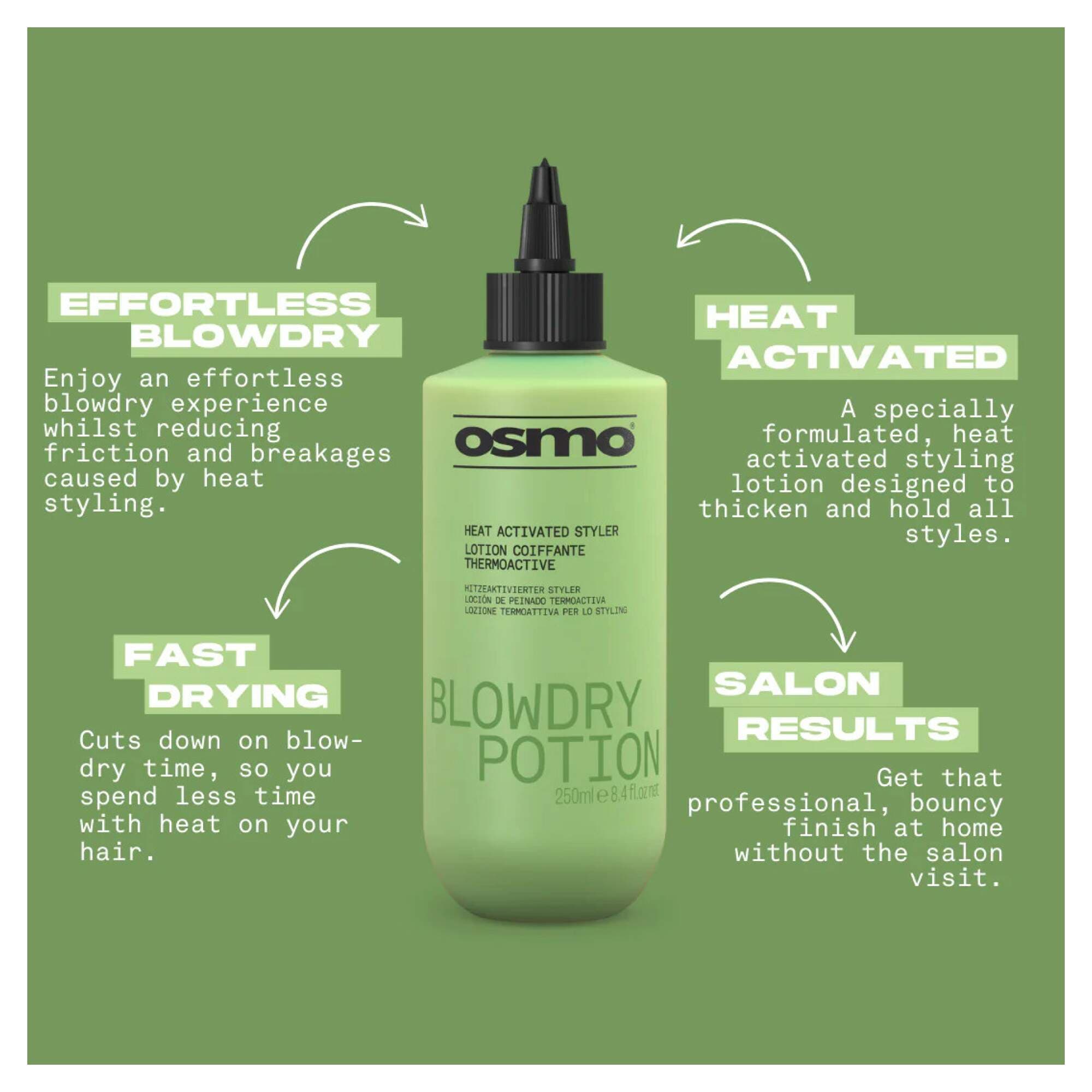 NEW OSMO - Style & Finish - Blowdry Potion - Image 2