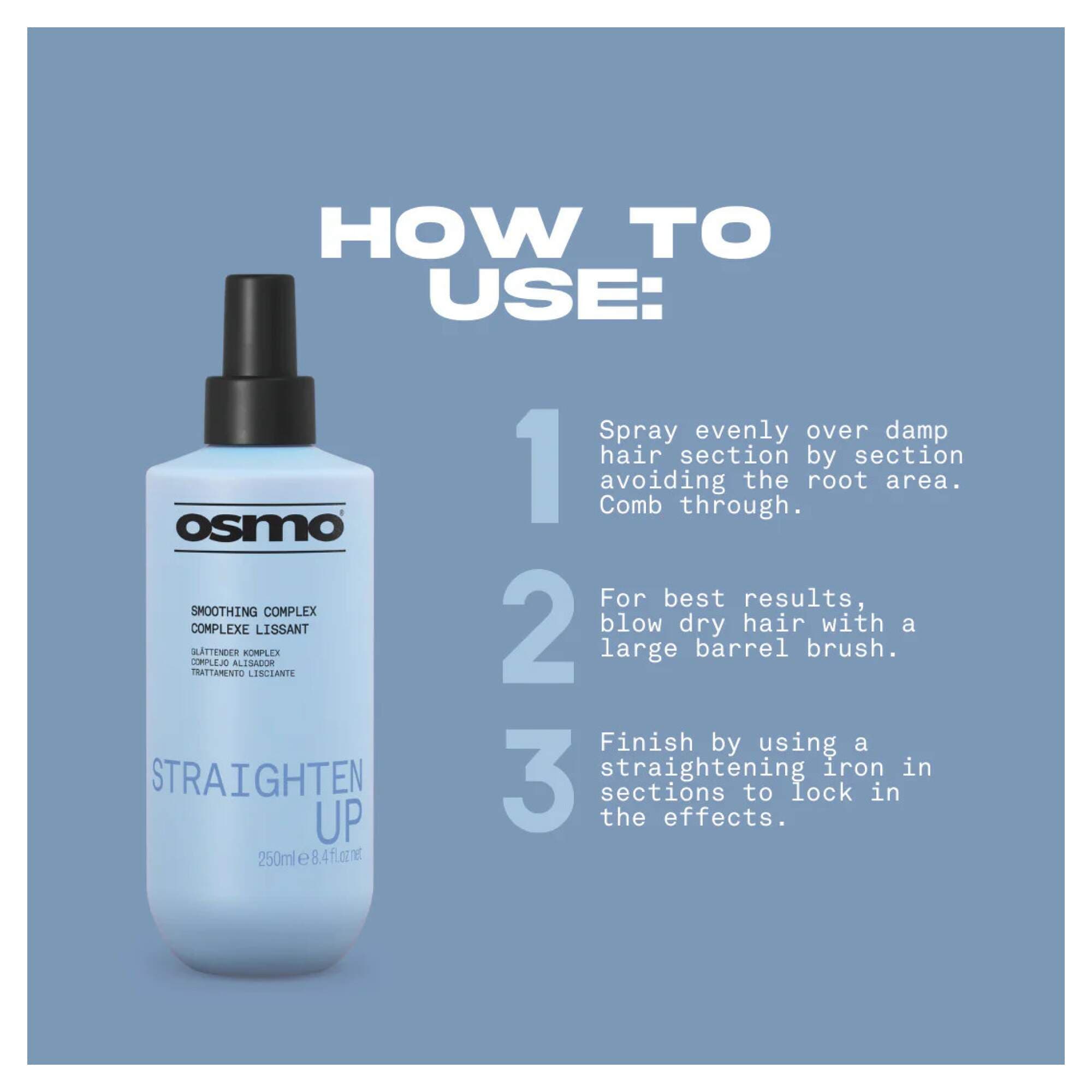 NEW OSMO - Style & Finish - Straighten Up - Image 3