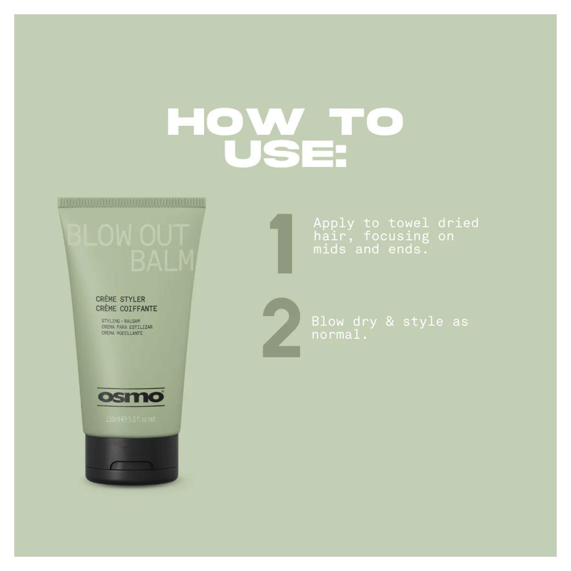 NEW OSMO - Style & Finish - Blow Out Balm - Image 2