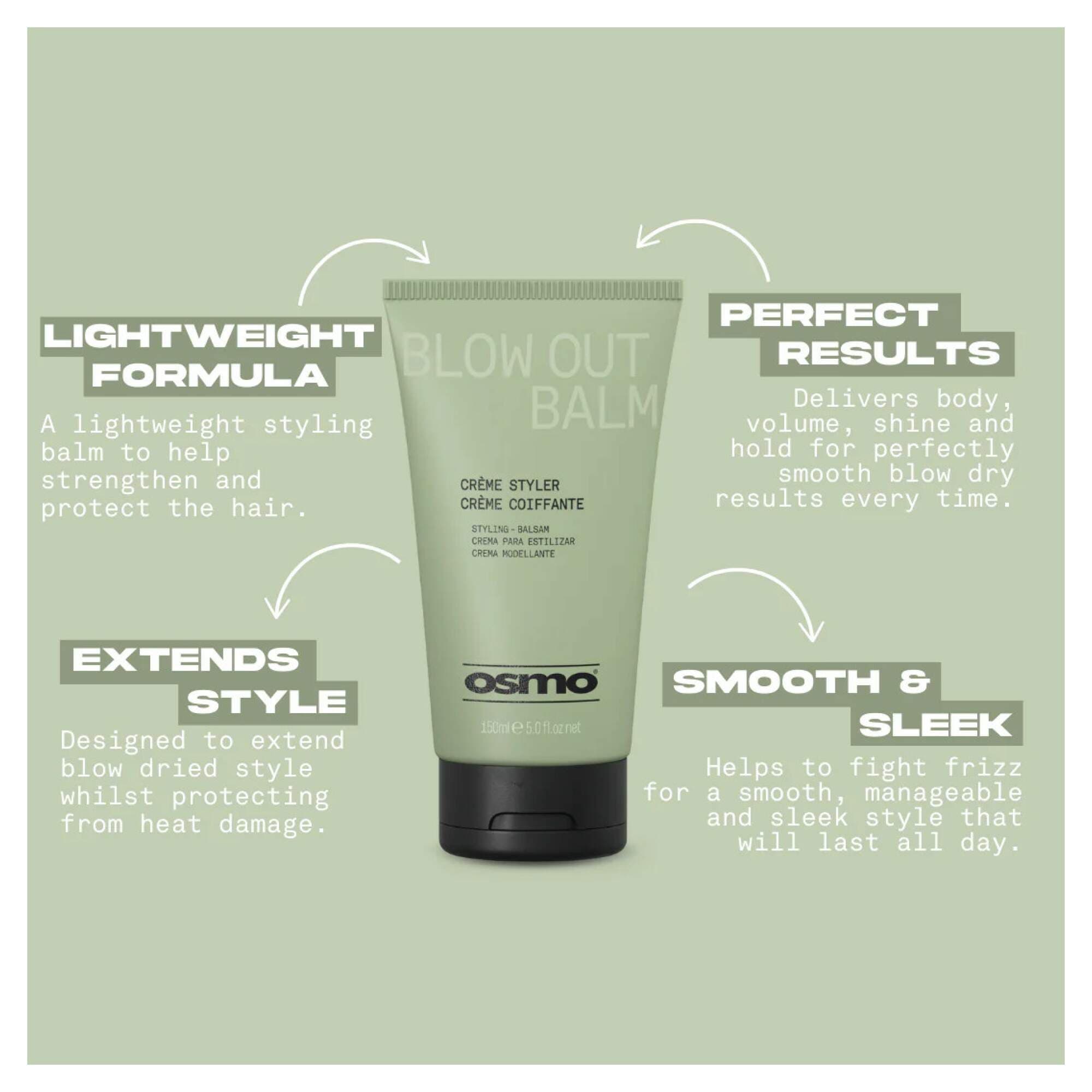 NEW OSMO - Style & Finish - Blow Out Balm - Image 3