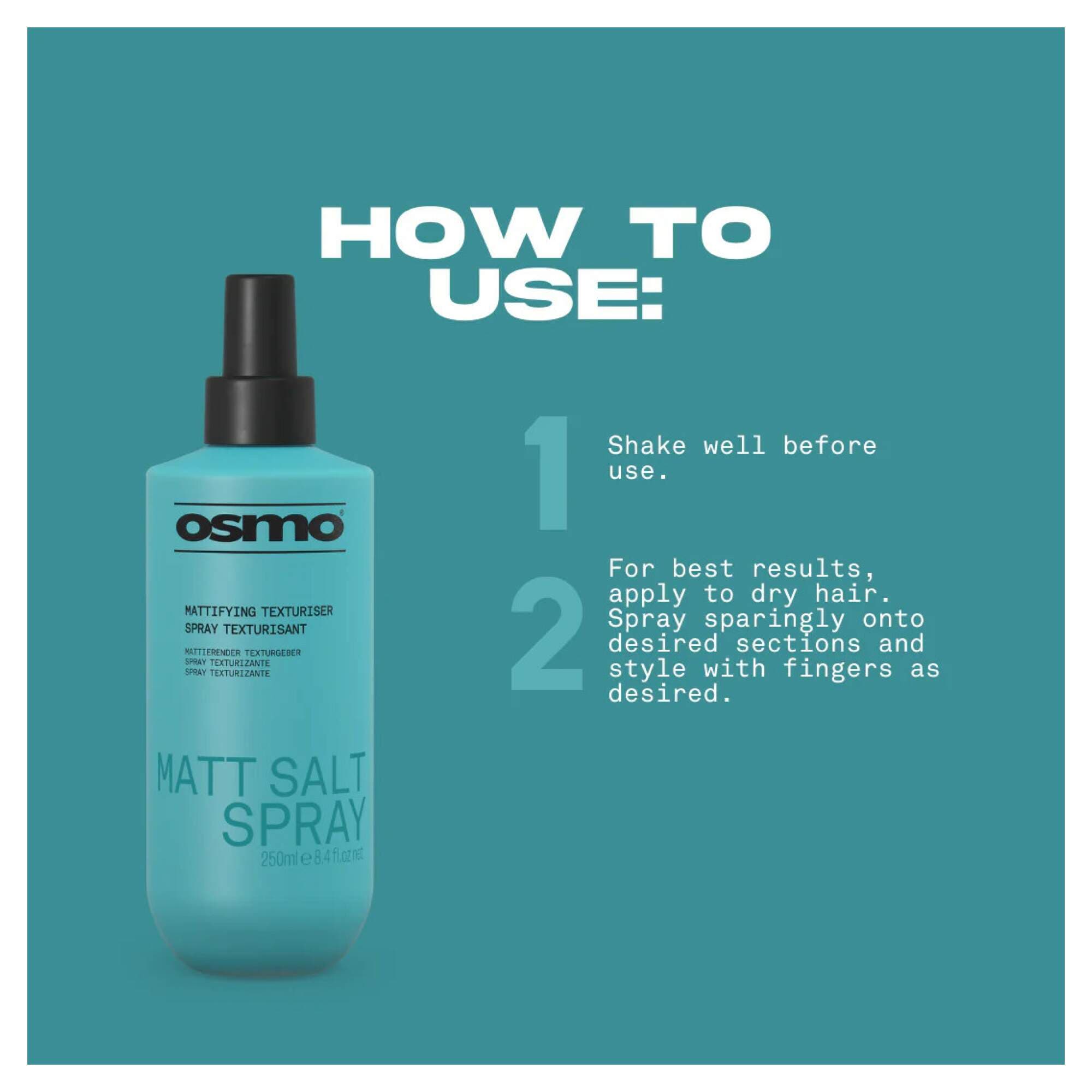 NEW OSMO - Style & Finish - Matt Salt Spray - Image 3