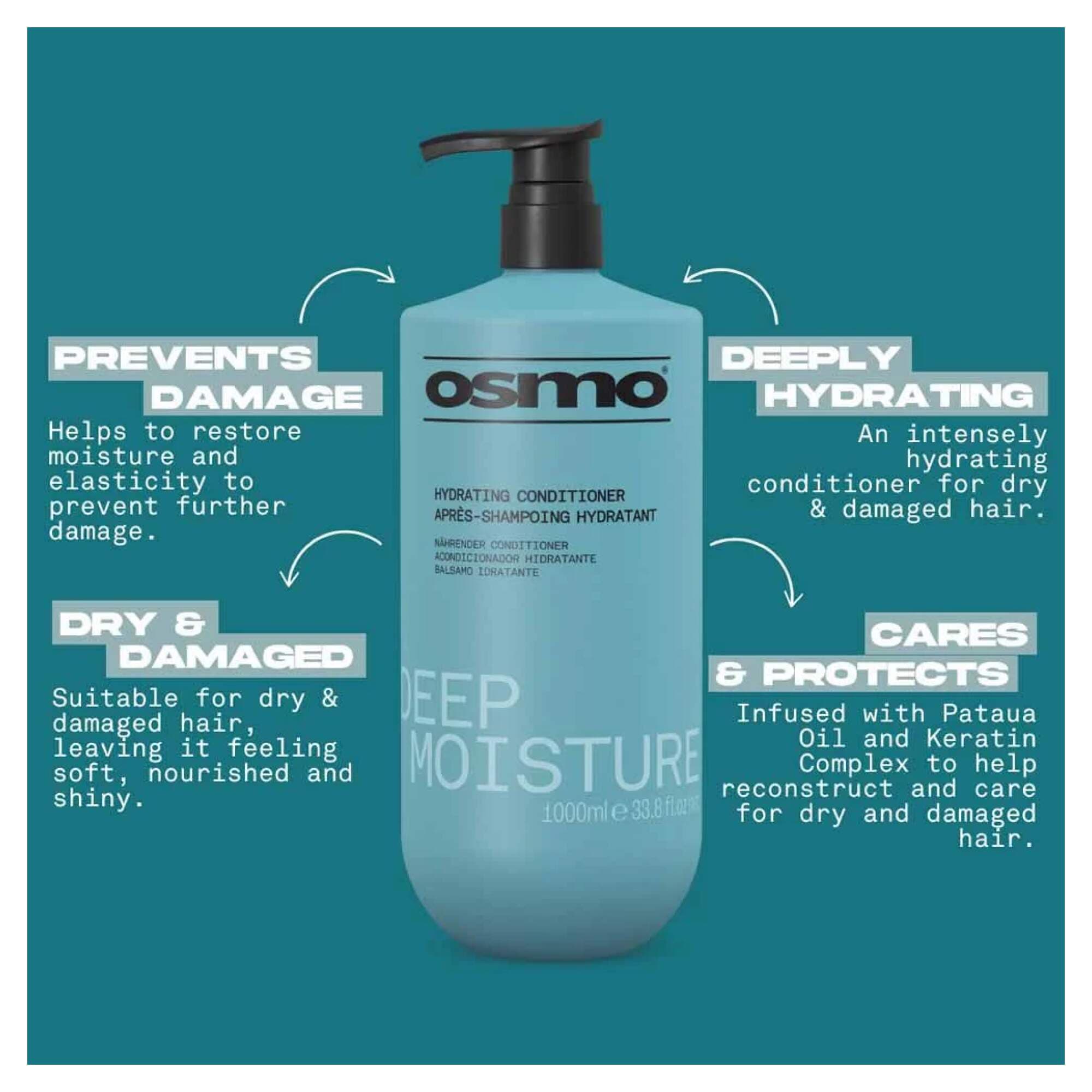 NEW OSMO - Deep Moisture - Conditioner - 1000ml - Image 2