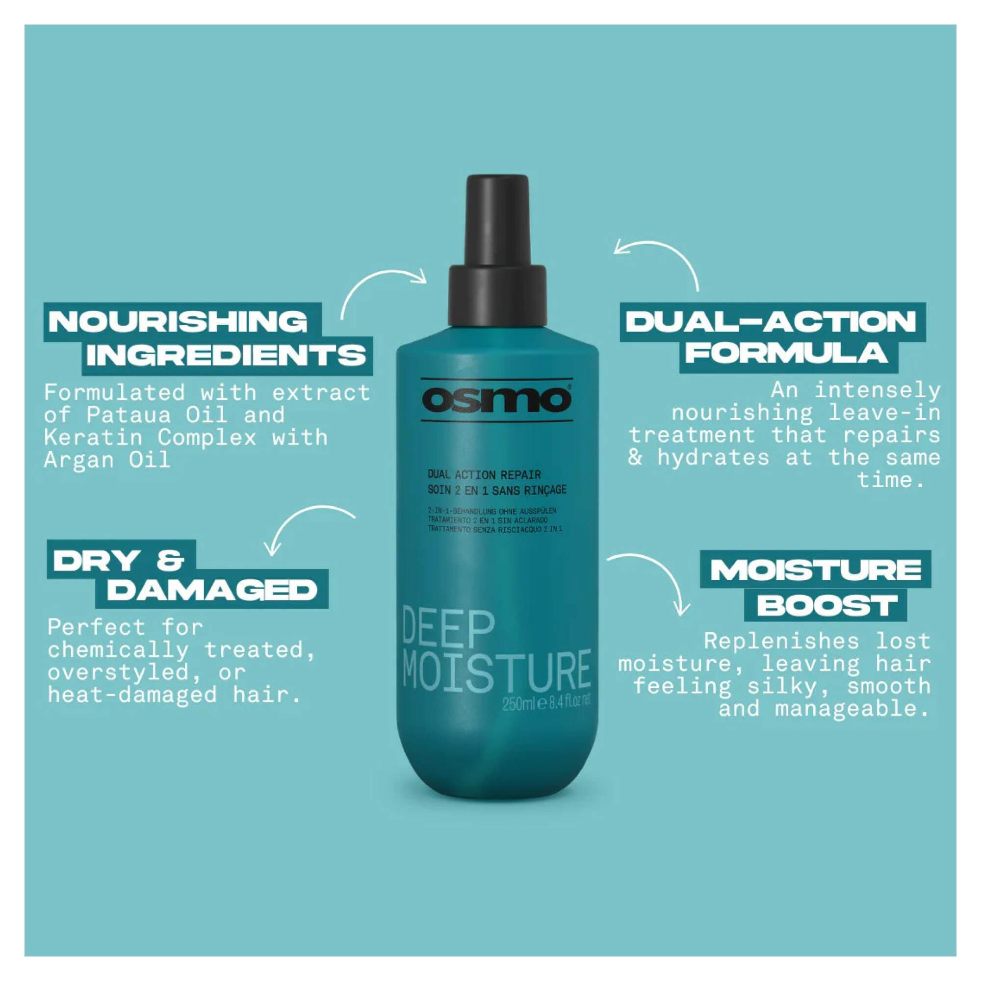 NEW OSMO - Deep Moisture - Dual Action Repair - Image 2