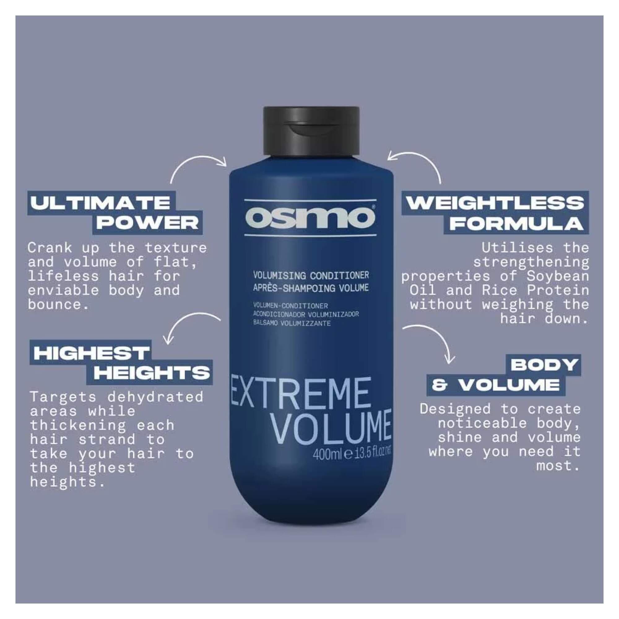 NEW OSMO - Extreme Volume - Conditioner - 400ml - Image 2