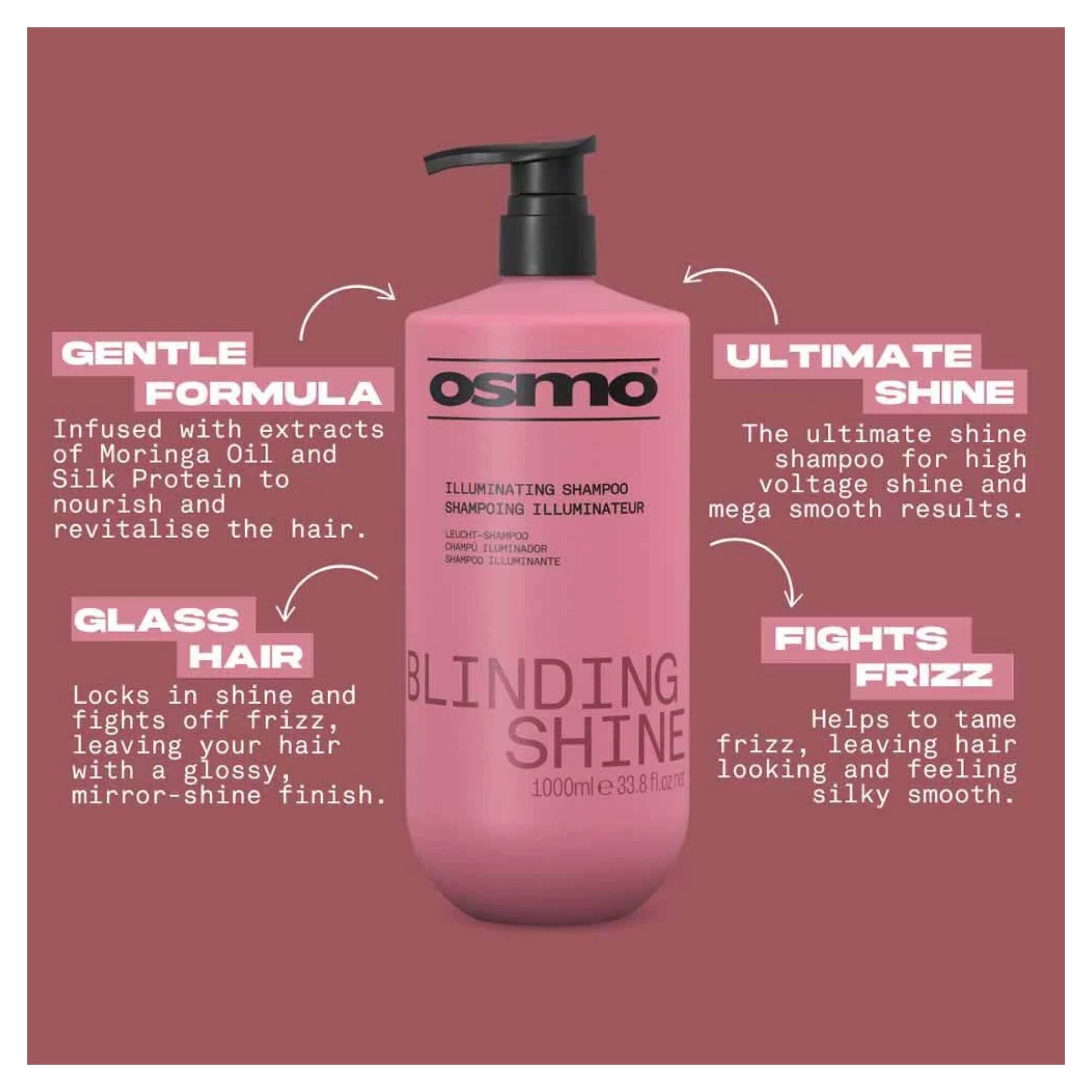 NEW OSMO - Blinding Shine - Shampoo - 1000ml - Image 2