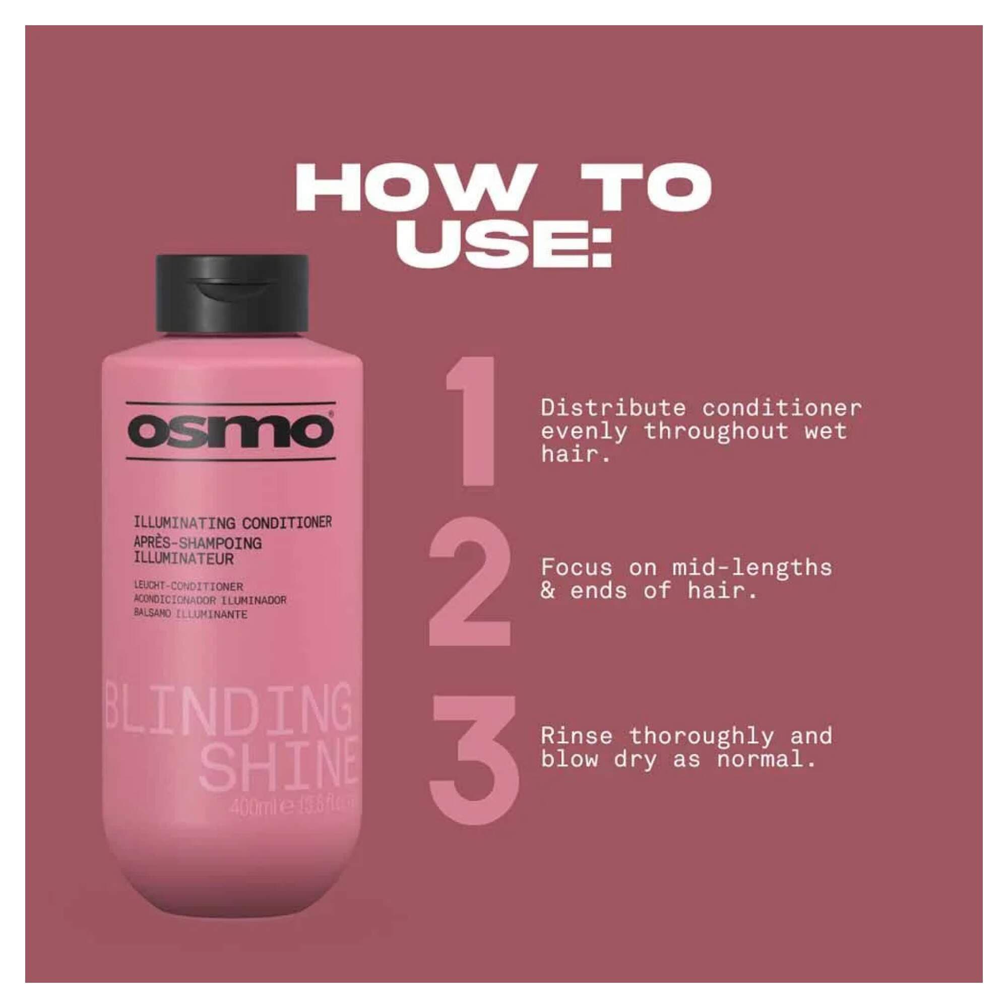 NEW OSMO - Blinding Shine - Conditioner - 400ml - Image 3