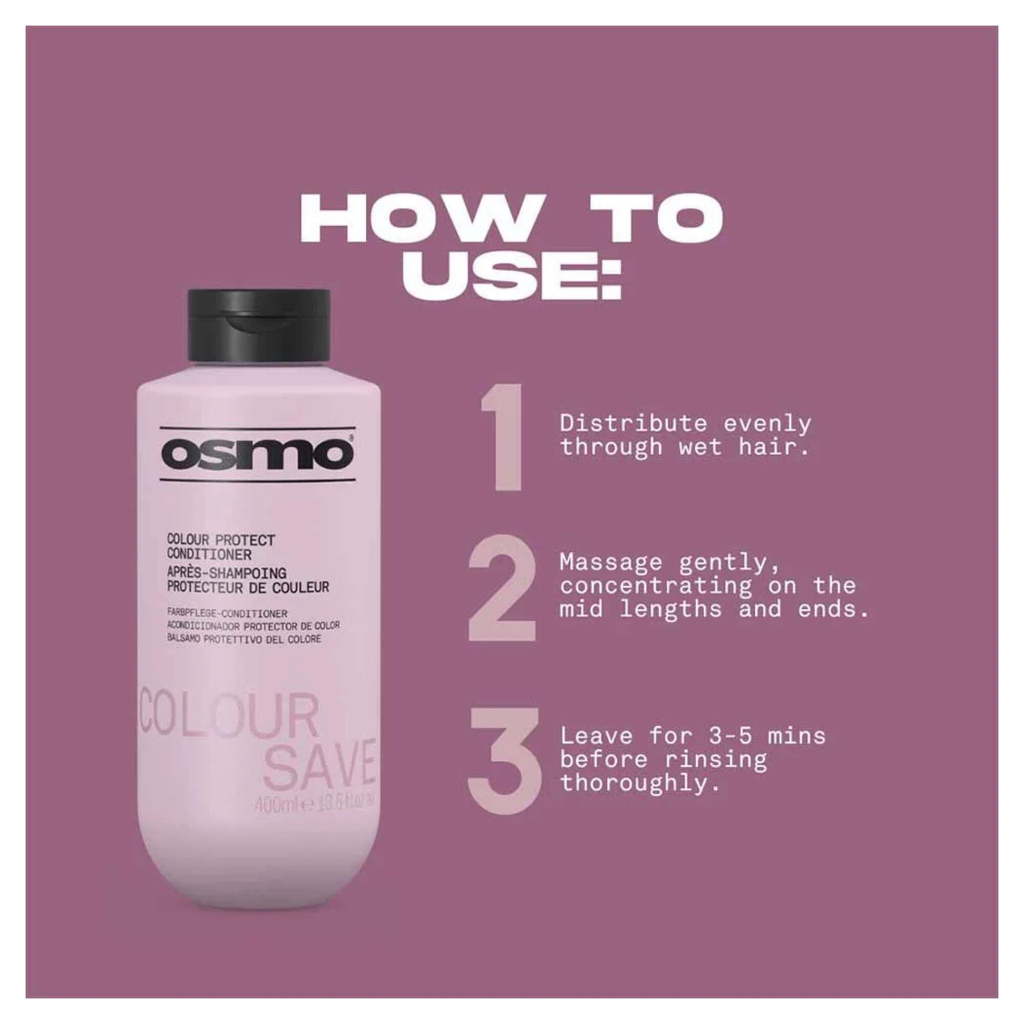 NEW OSMO - Colour Save - Conditioner - 400ml - Image 3