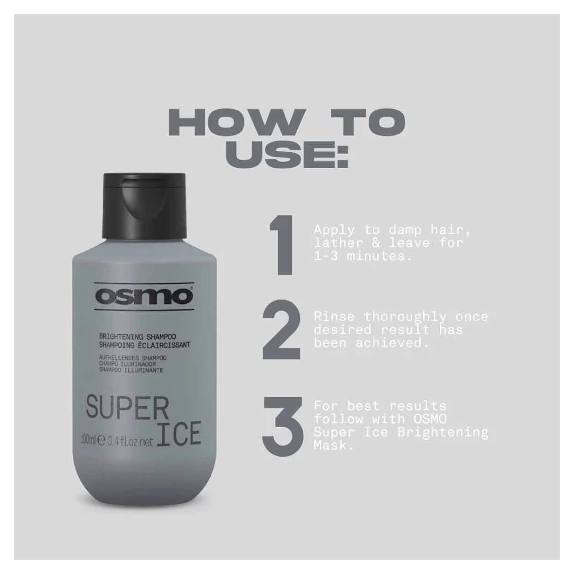 NEW OSMO - Super Ice - Shampoo - 100ml - Image 3