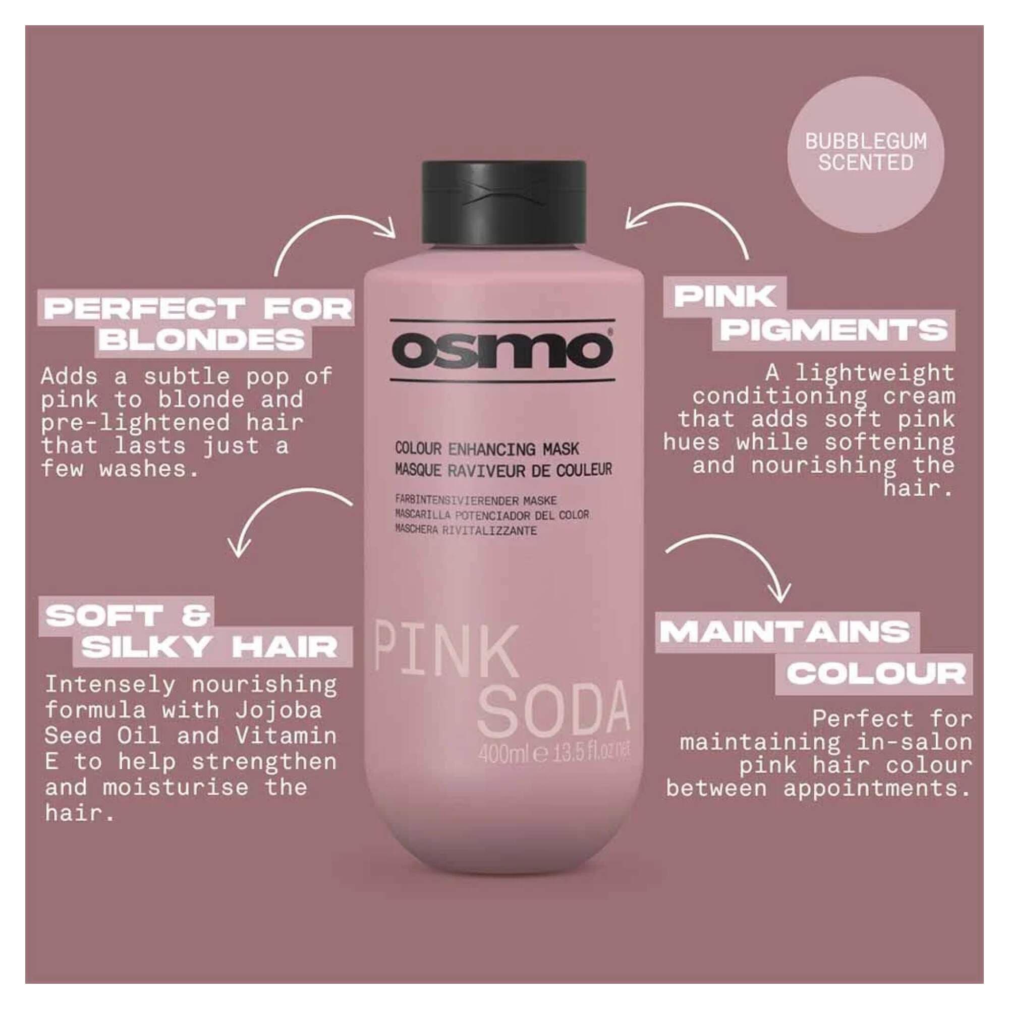 NEW OSMO - Pink Soda - Mask - 400ml - Image 2