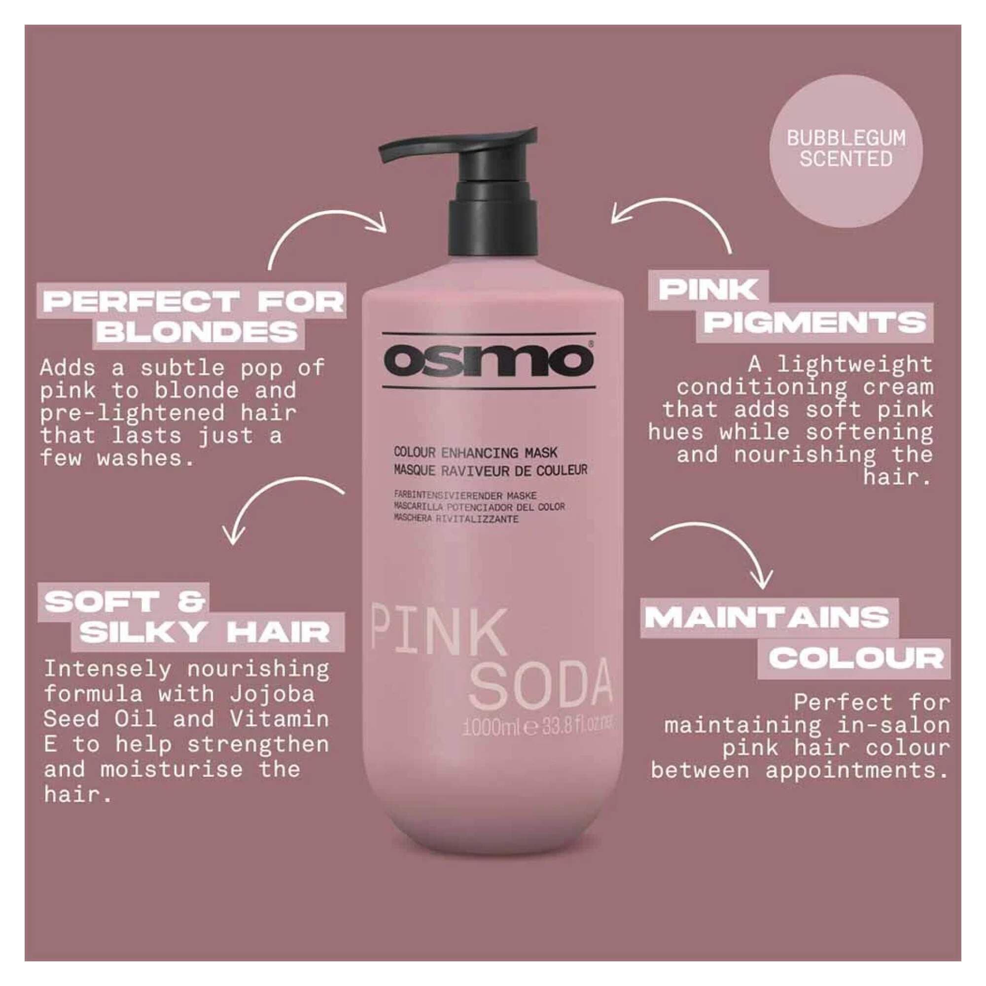 NEW OSMO - Pink Soda - Mask - 1000ml - Image 2