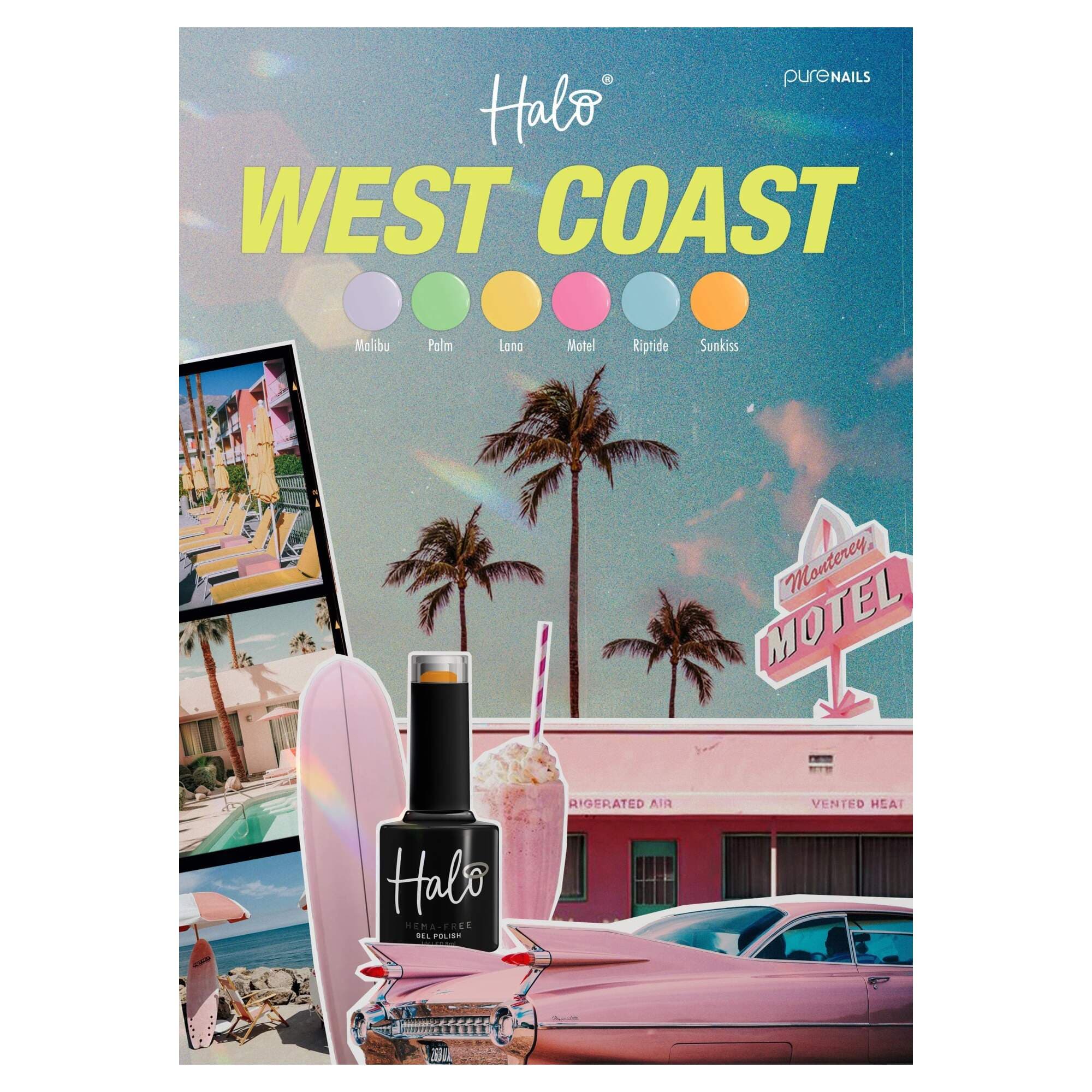 HALO GEL POLISH -- Poster - West Coast