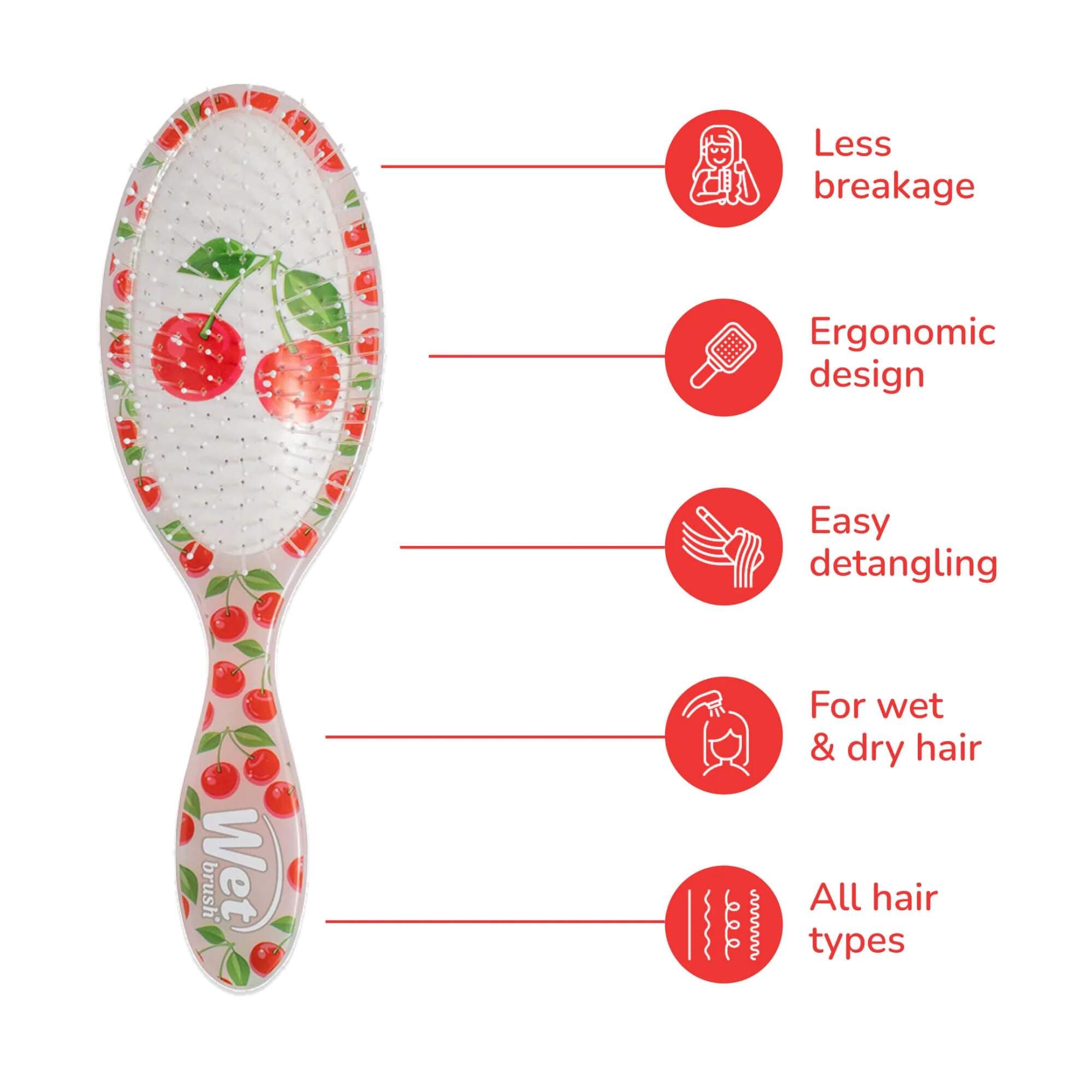 Wet Brush - Pro Detangler (Tutti Frutti) - Cherry - Image 3