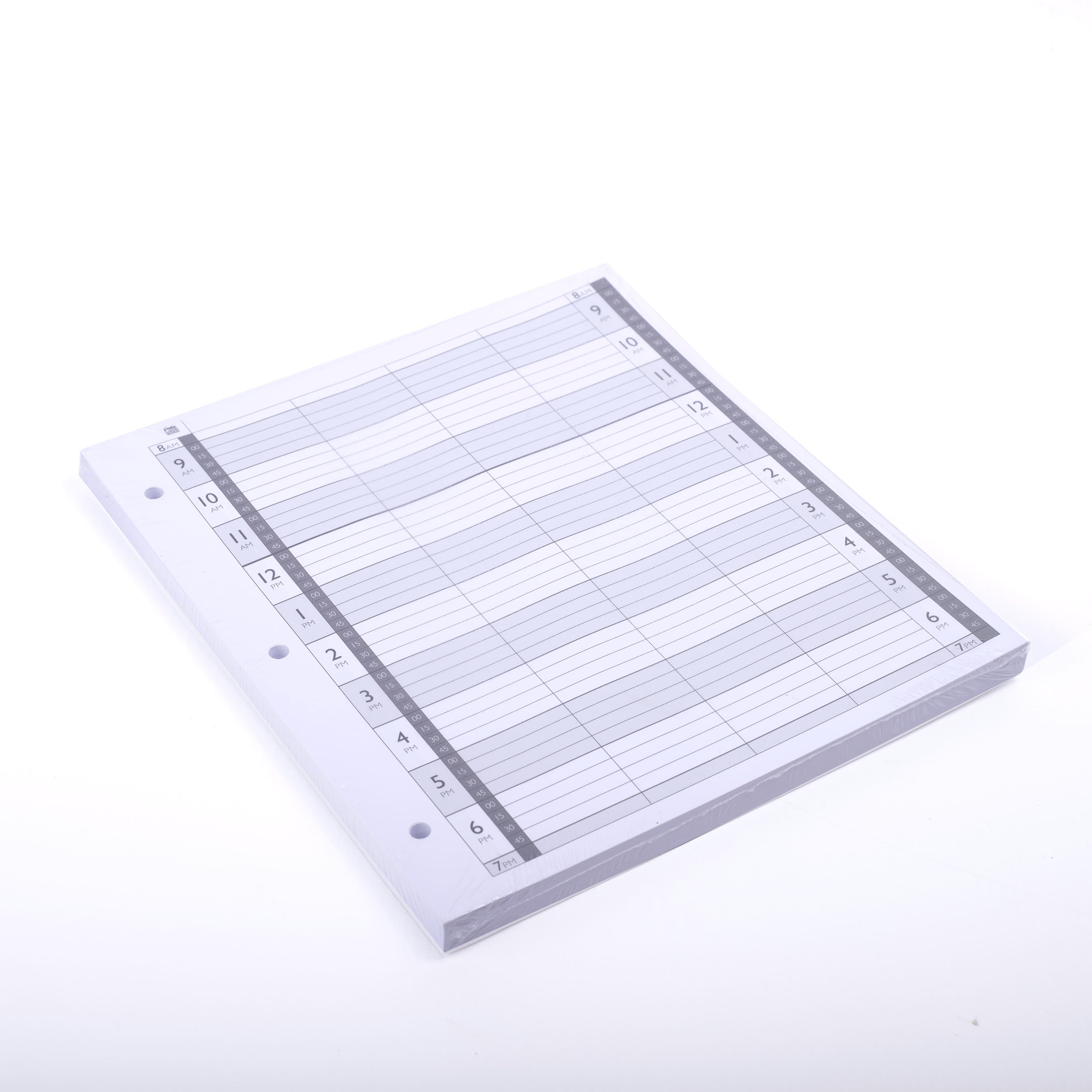 AGENDA - LOOSE LEAF REFILL PAGES - 4 Assistant (3 Holes)