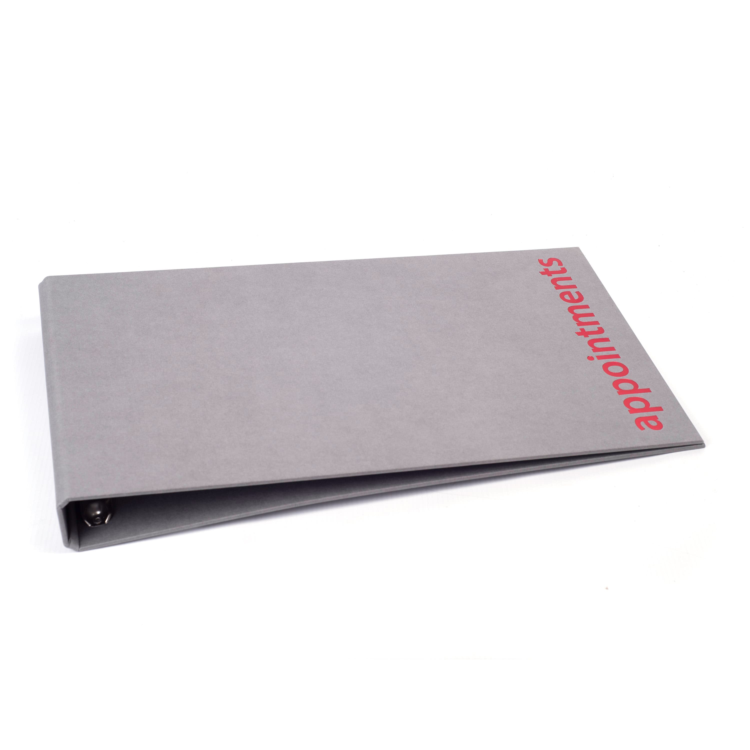 AGENDA - LOOSE LEAF BINDERS - 9 Assistant - Grey