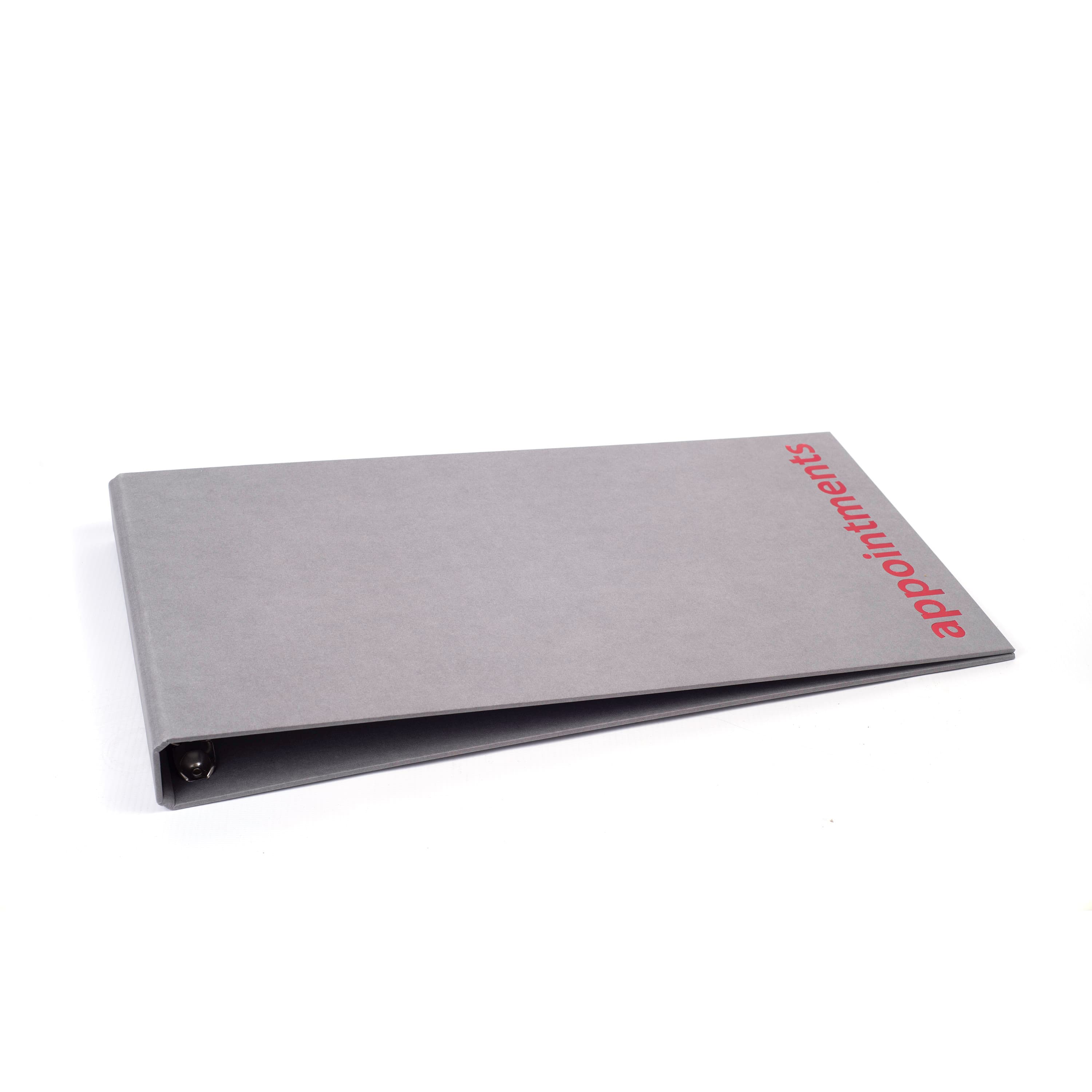 AGENDA - LOOSE LEAF BINDERS - 12 Assistant - Grey