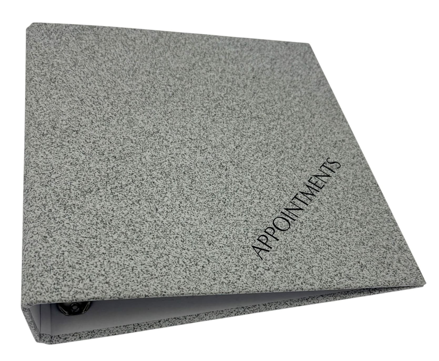AGENDA - LOOSE LEAF BINDERS - 4 Assistant - Stone Grey