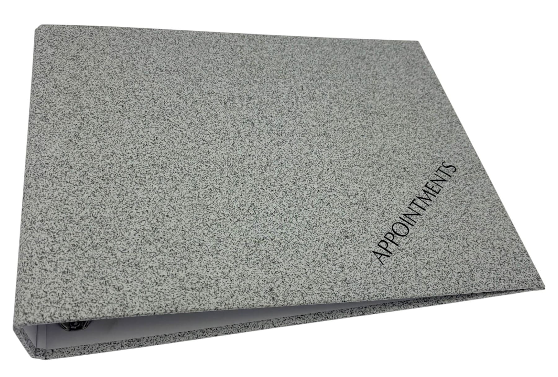 AGENDA - LOOSE LEAF BINDERS - 6 Assistant - Stone Grey