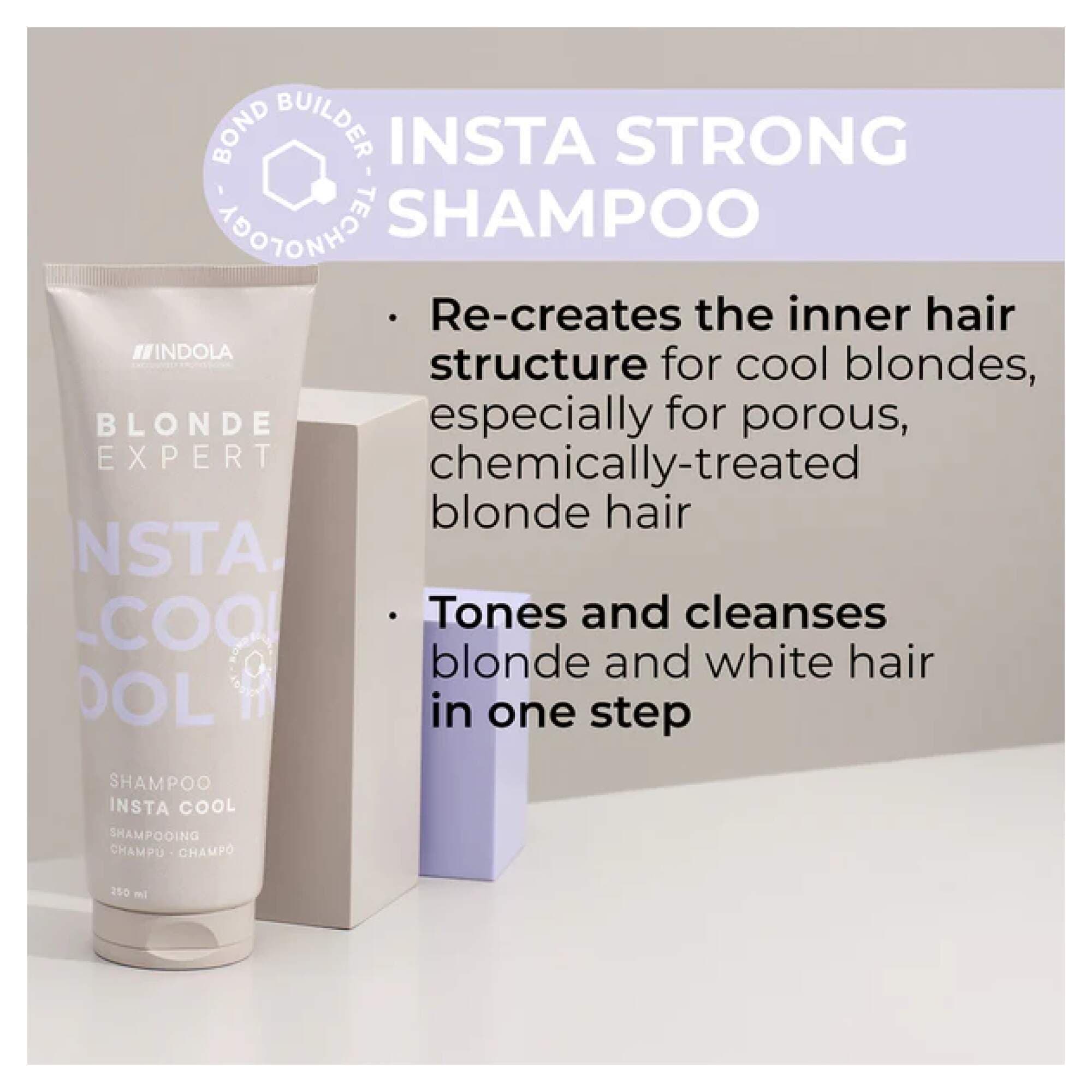 BLONDE EXPERT - CARE - InstaCool Shampoo - 250ml - Image 2