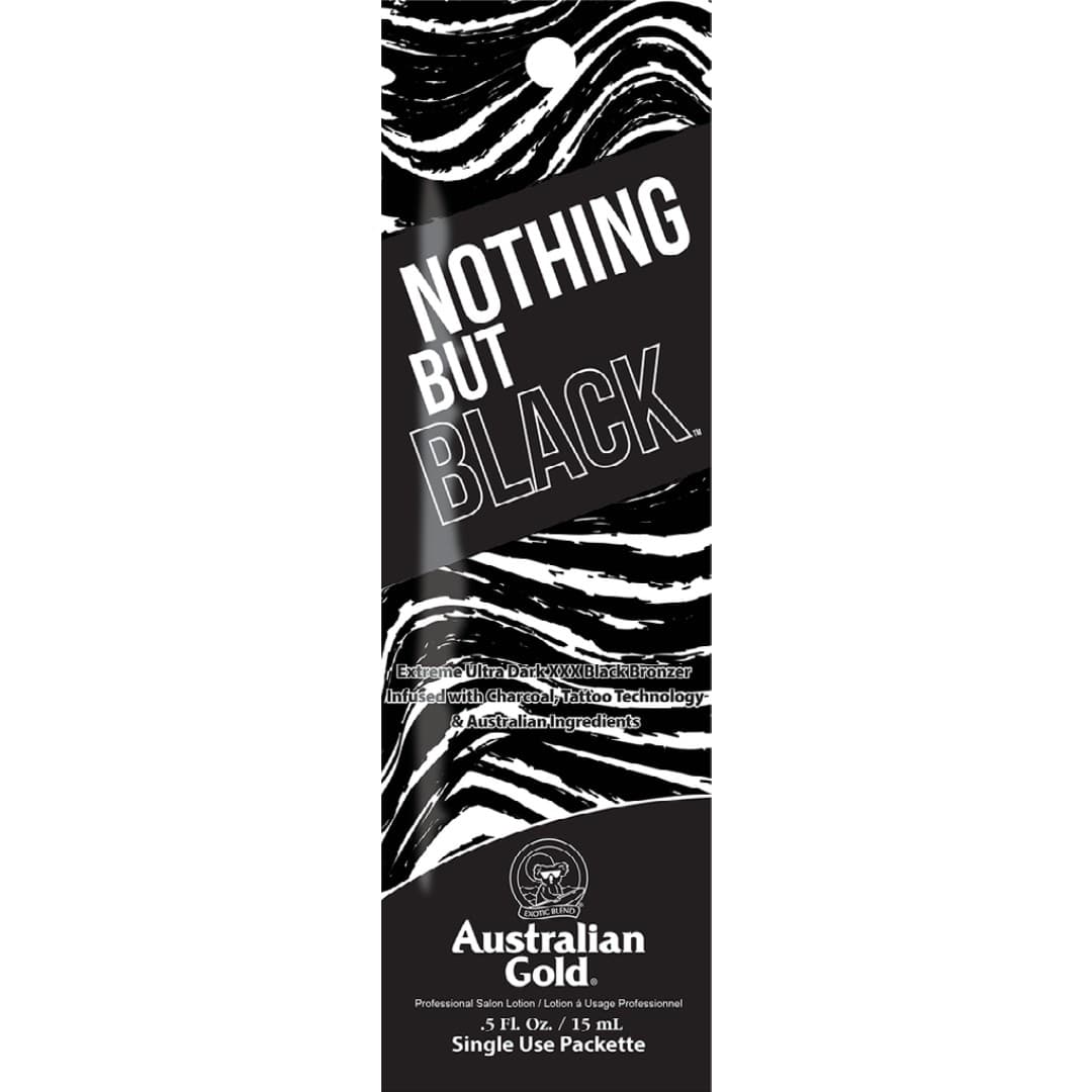 AUSTRALIAN GOLD - SACHET - Nothing But Black - 15ml