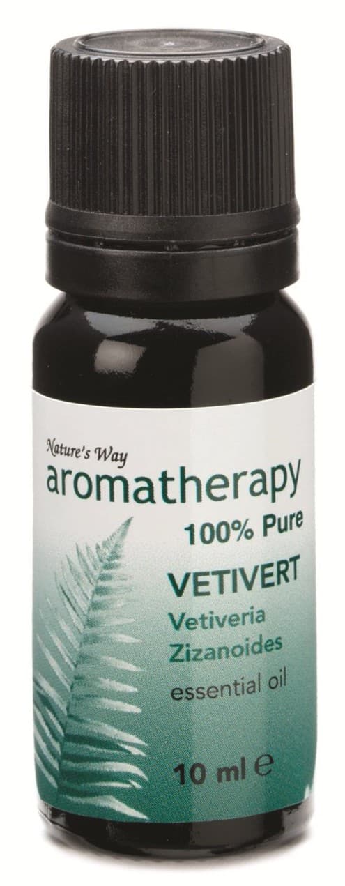 NATURES WAY - ESSENTIAL OILS - Vetivert - 10ml Aromatherapy Oil