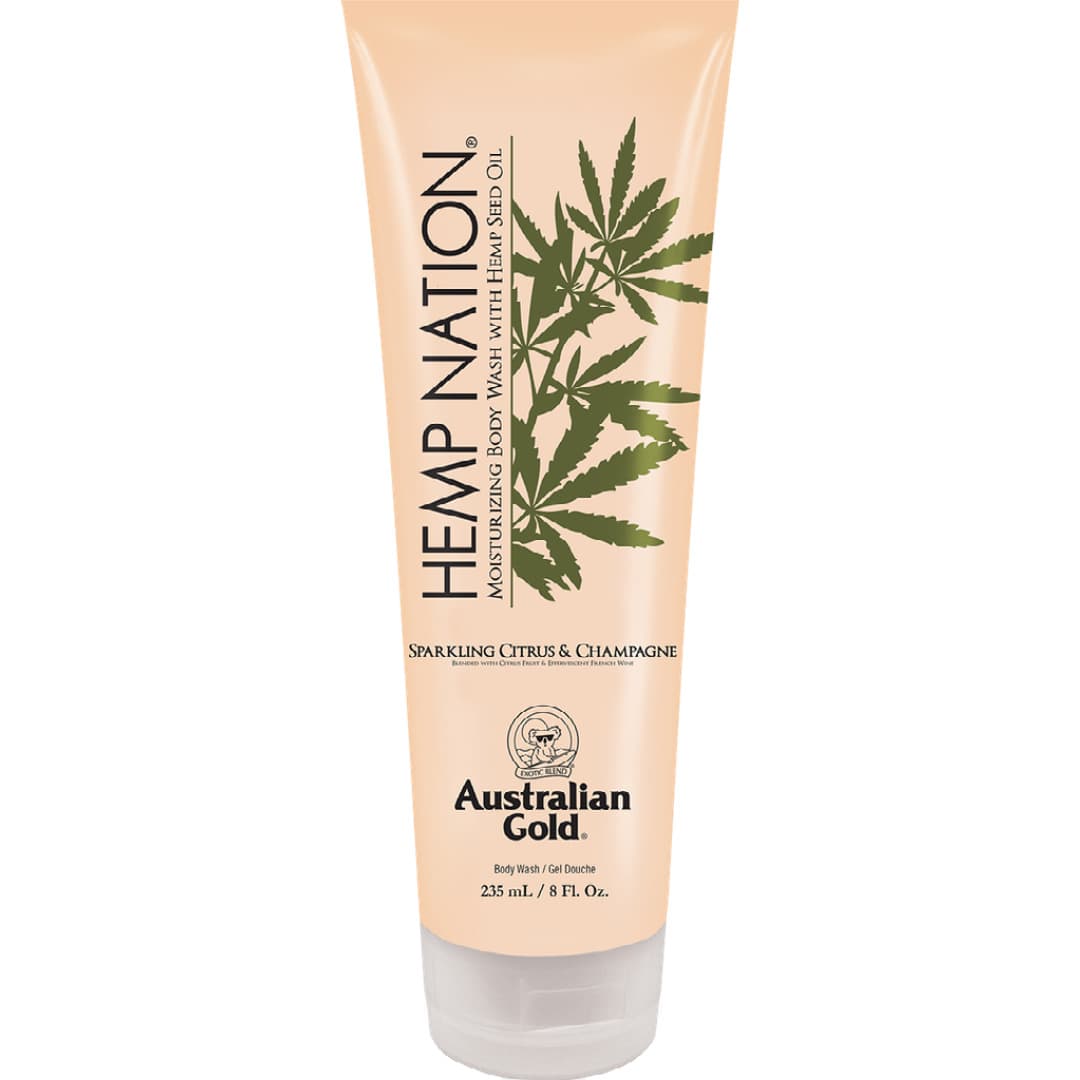 AUSTRALIAN GOLD - HEMP NATION - Sparkling Citrus & Champagne Body Wash - 230ml