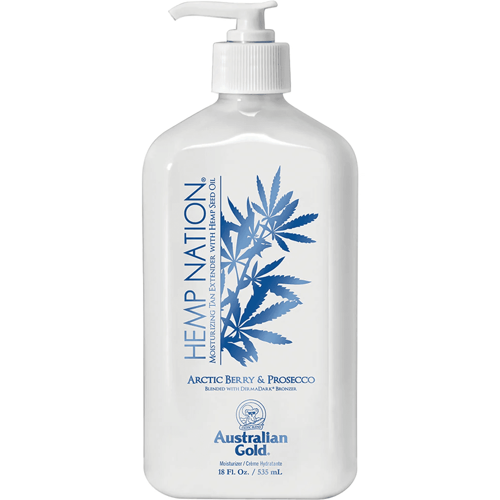 AUSTRALIAN GOLD - HEMP NATION - Arctic Berry & Prosecco Tan Extender - 535ml