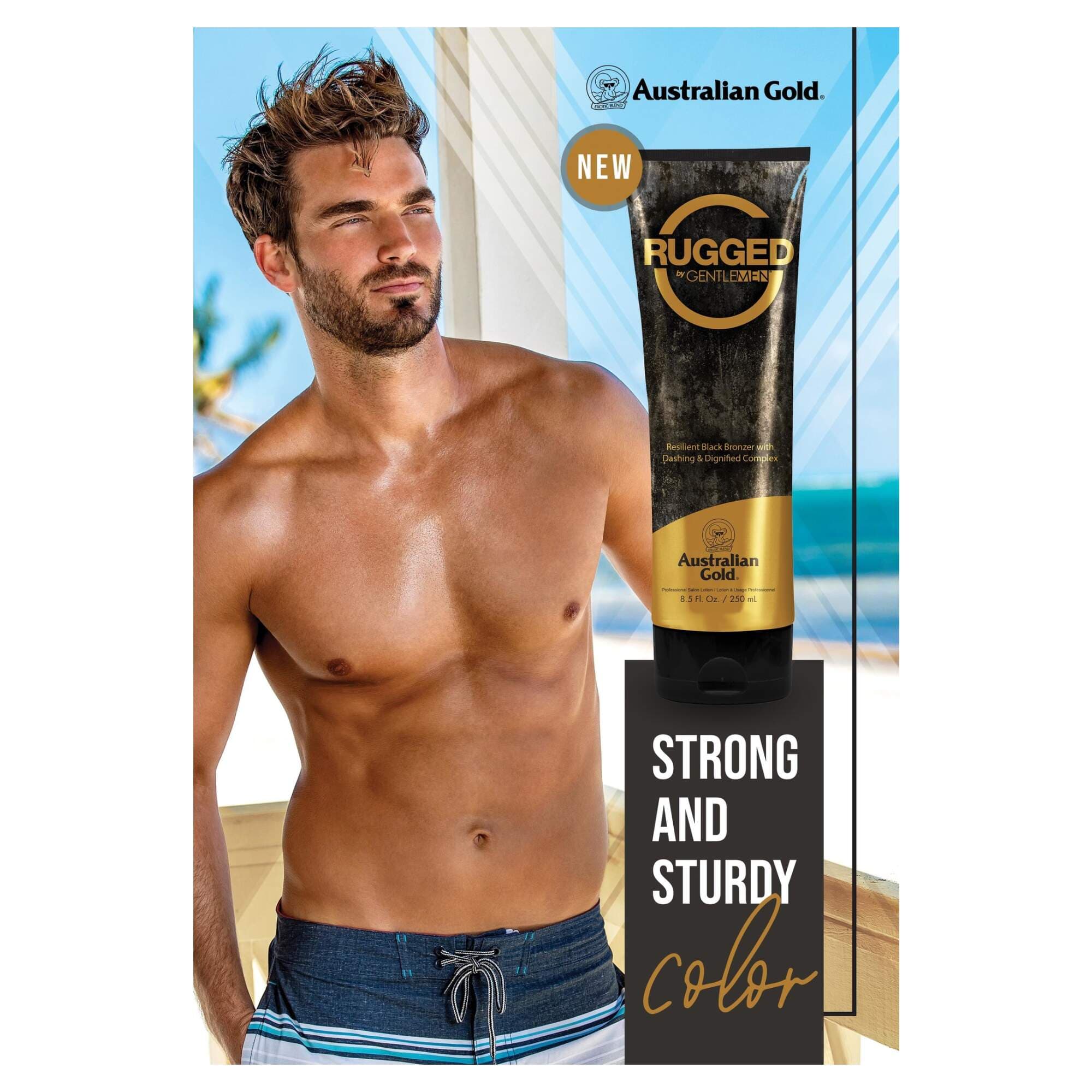 AUSTRALIAN GOLD - BOTTLE - Rugged By G Gentleman - 250ml (Tube) - Image 2