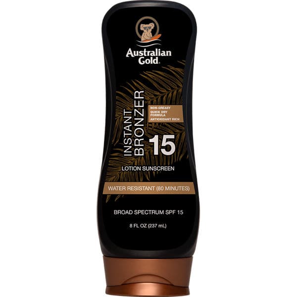 AUSTRALIAN GOLD - SUN CREAM - SPF 15 Lotion With Bronzer - 237ml