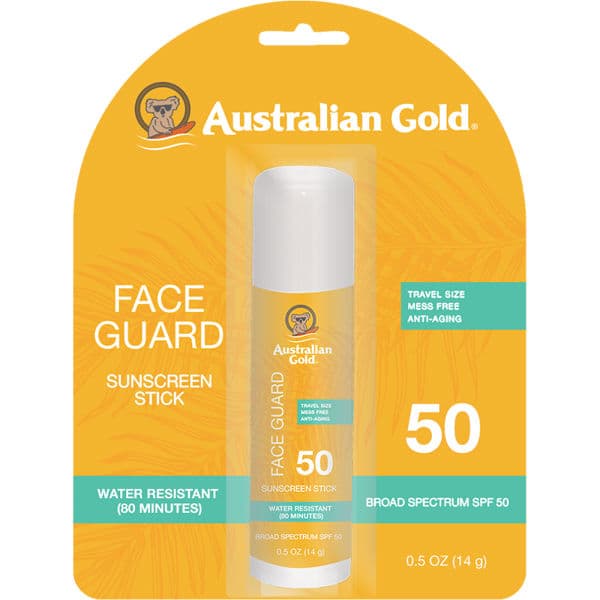 AUSTRALIAN GOLD - SUN CREAM - SPF 50 Face Guard Sunscreen Stick - 15ml